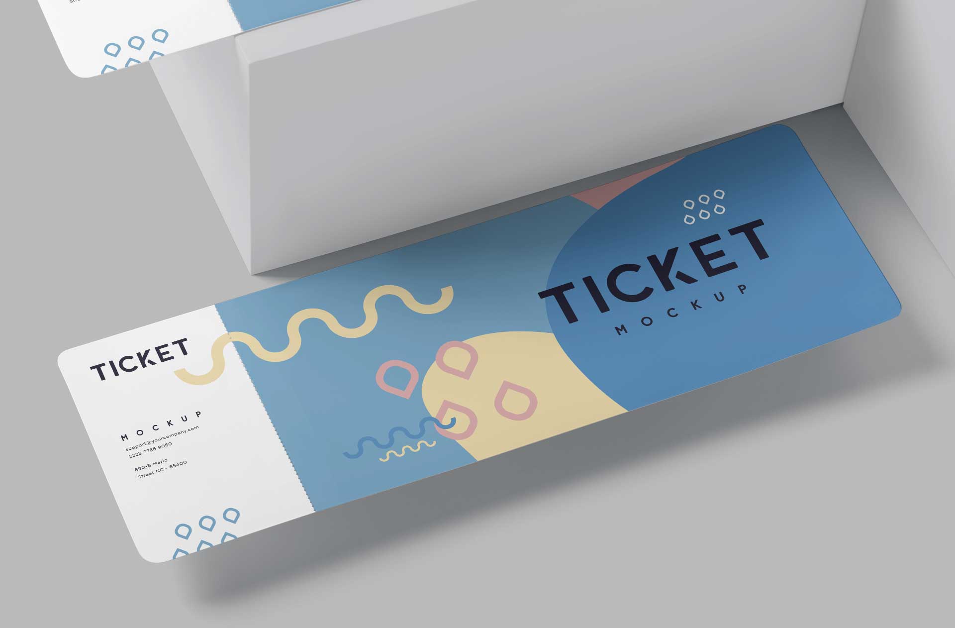 customizable event ticket