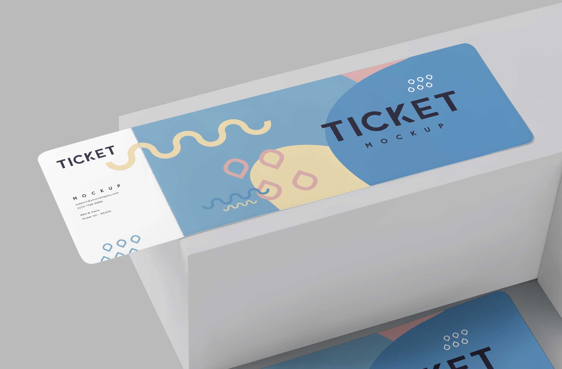 customizable event ticket