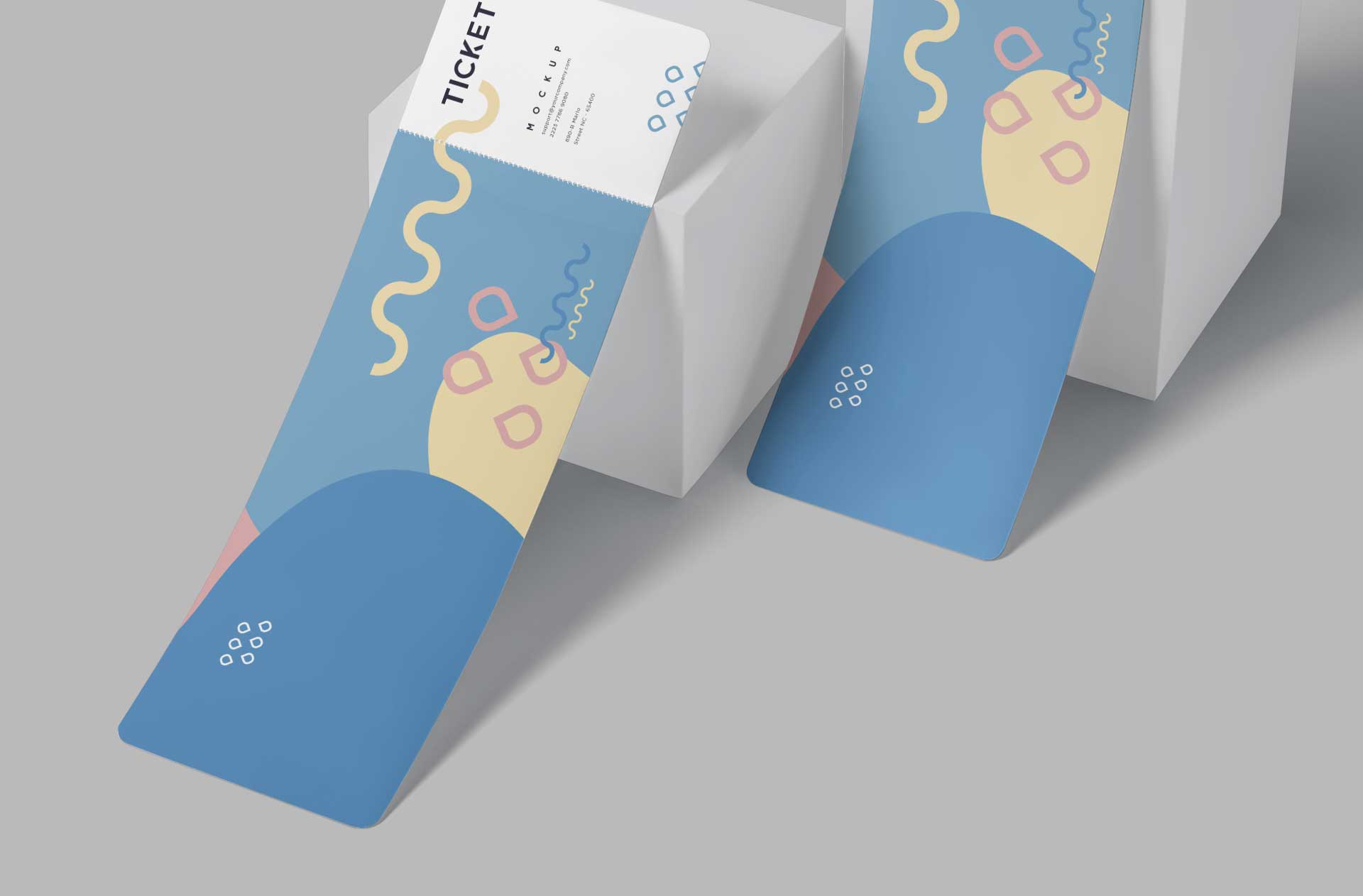 branding ticket template