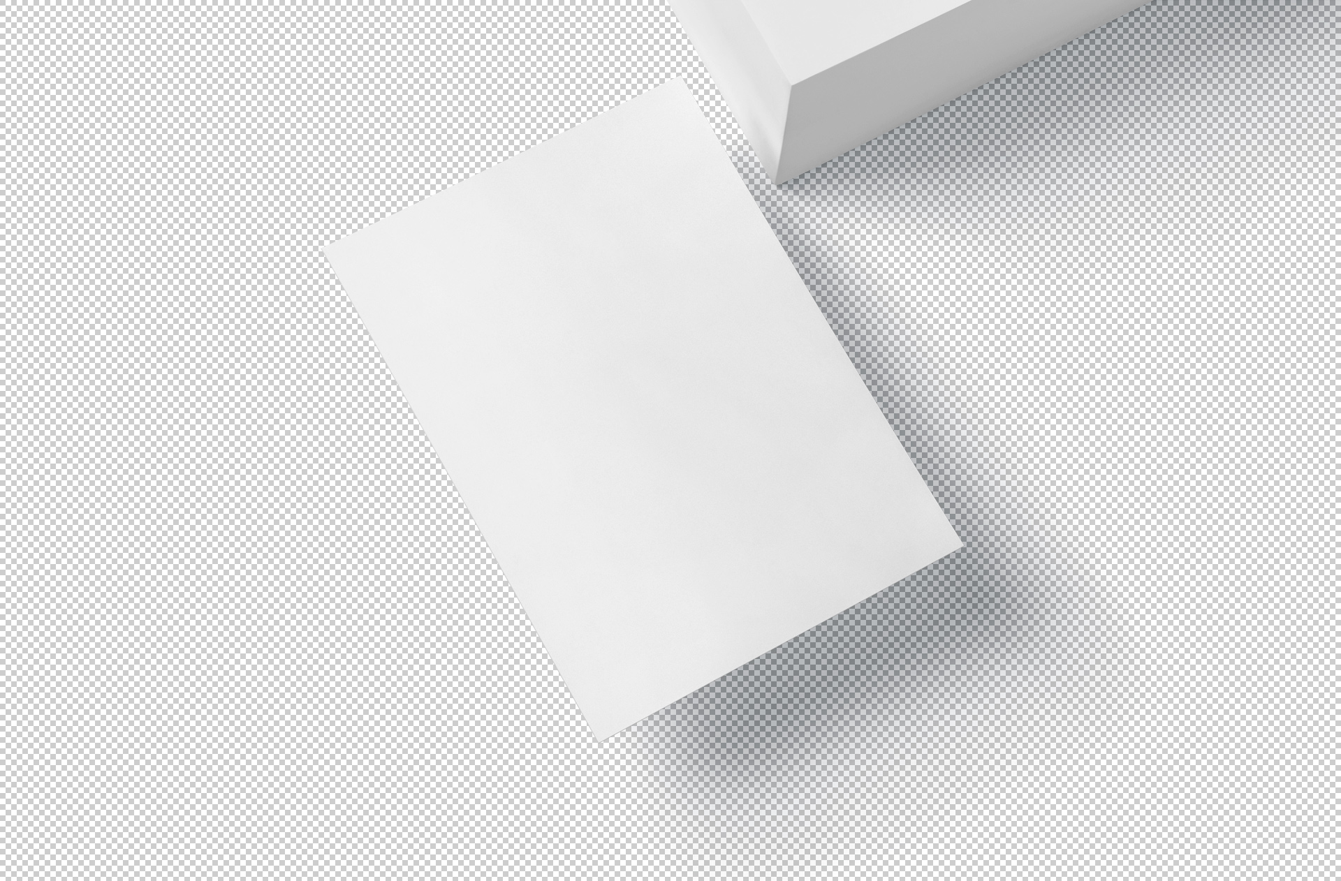 blank postcard template