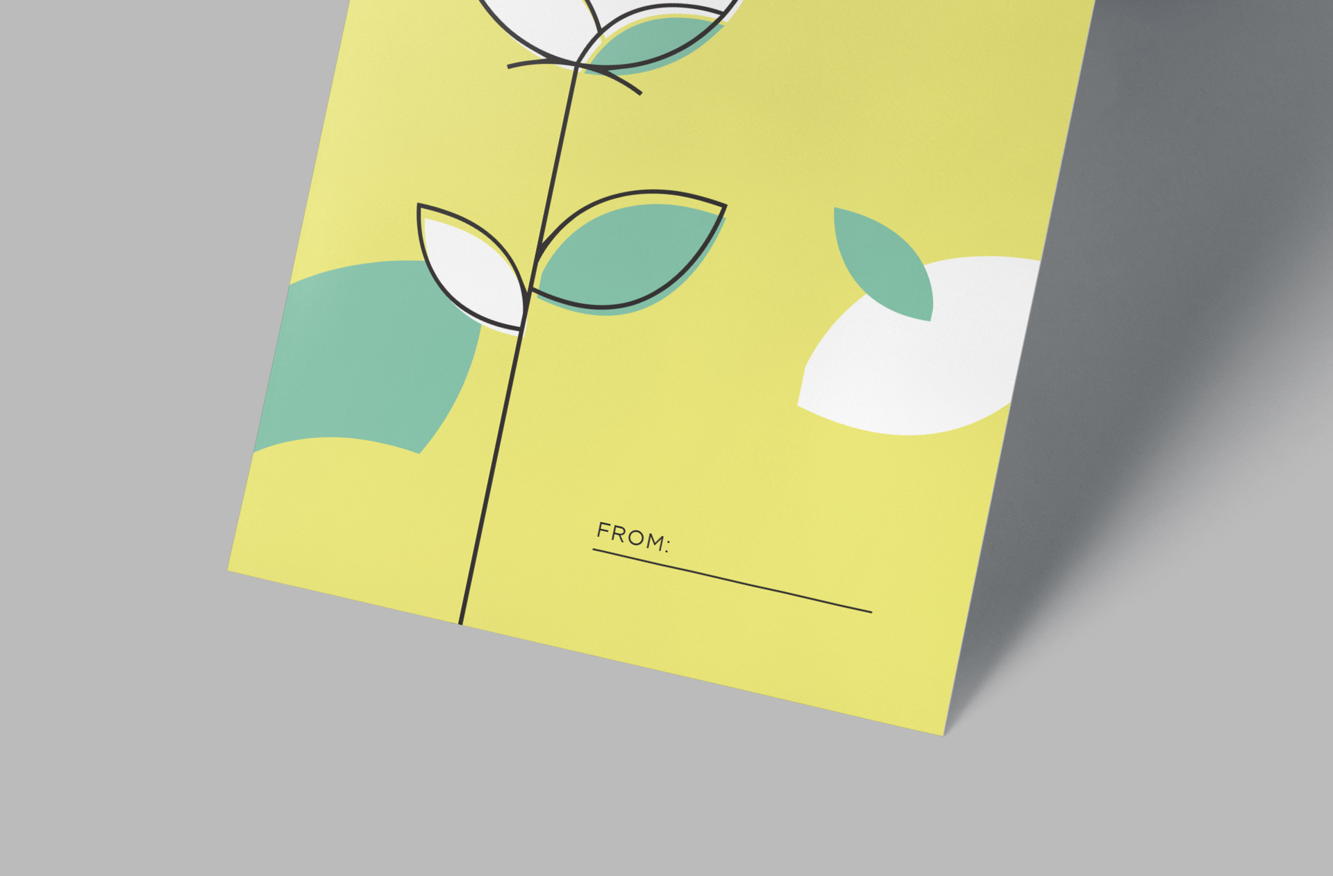 branding postcard
