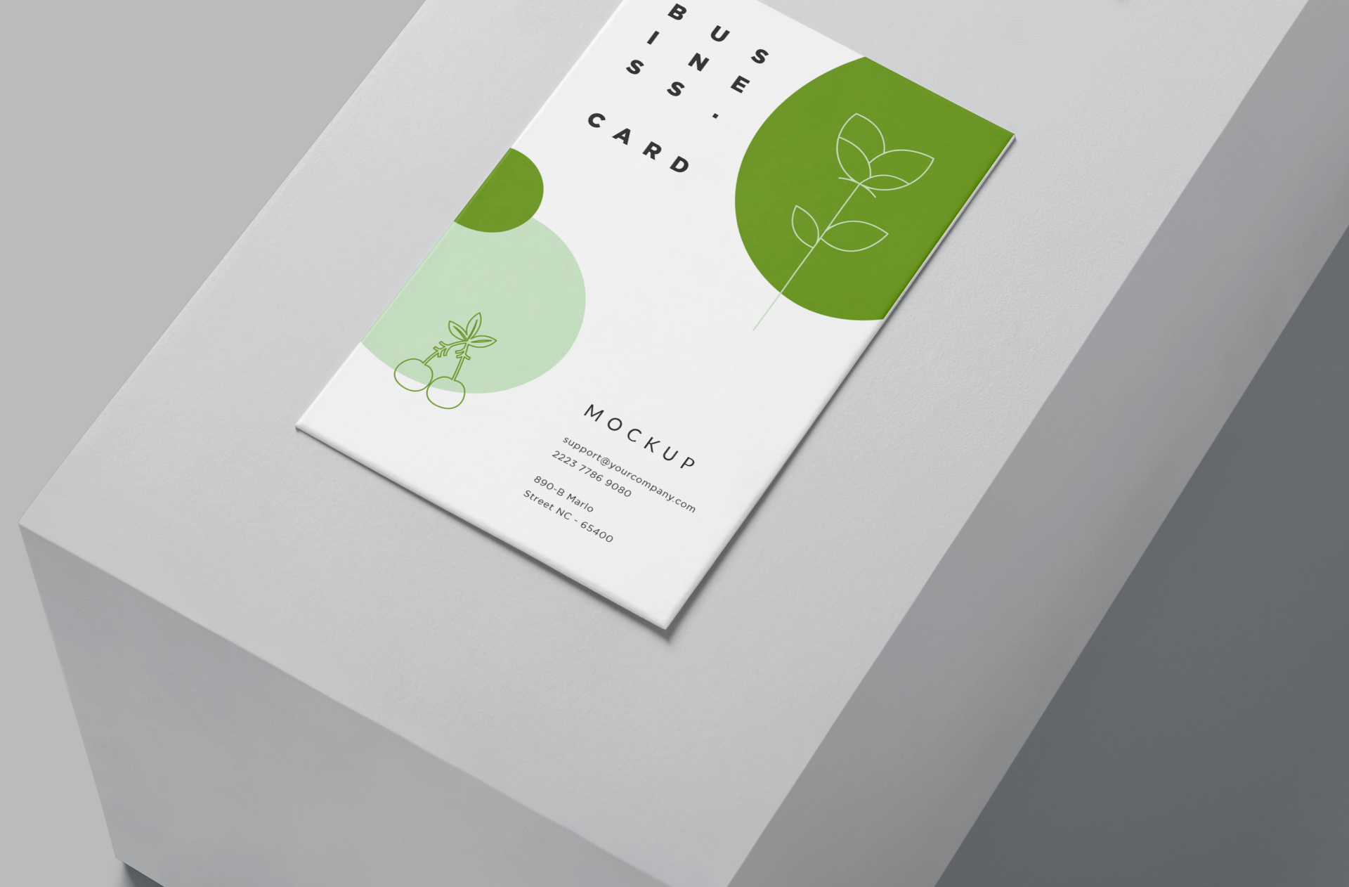 business card mock-up