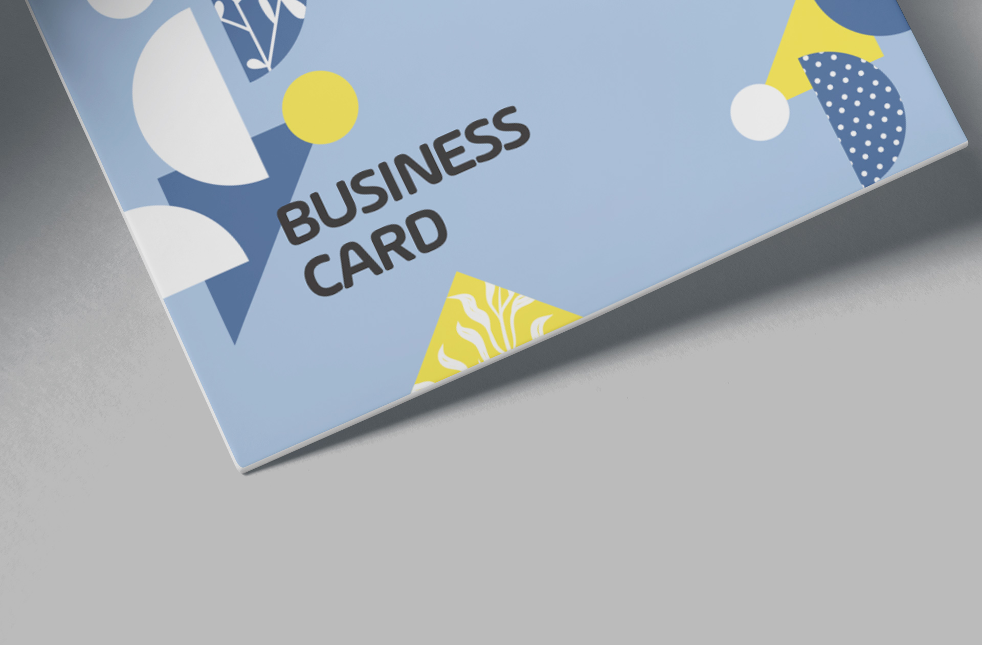 branding identity card