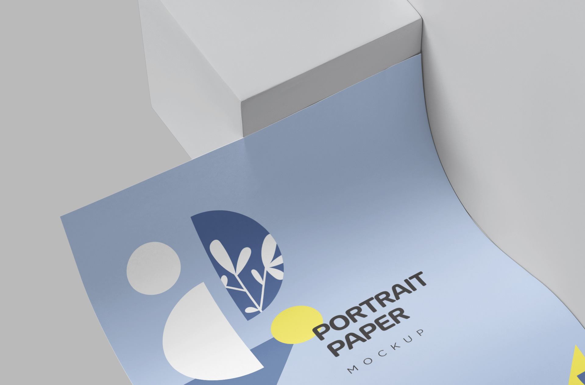 A4 letterhead mockup