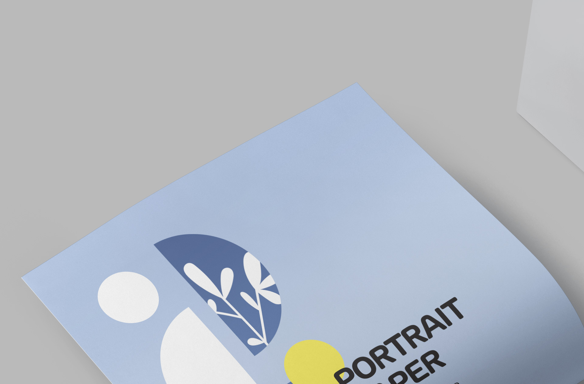 A4 flyer template