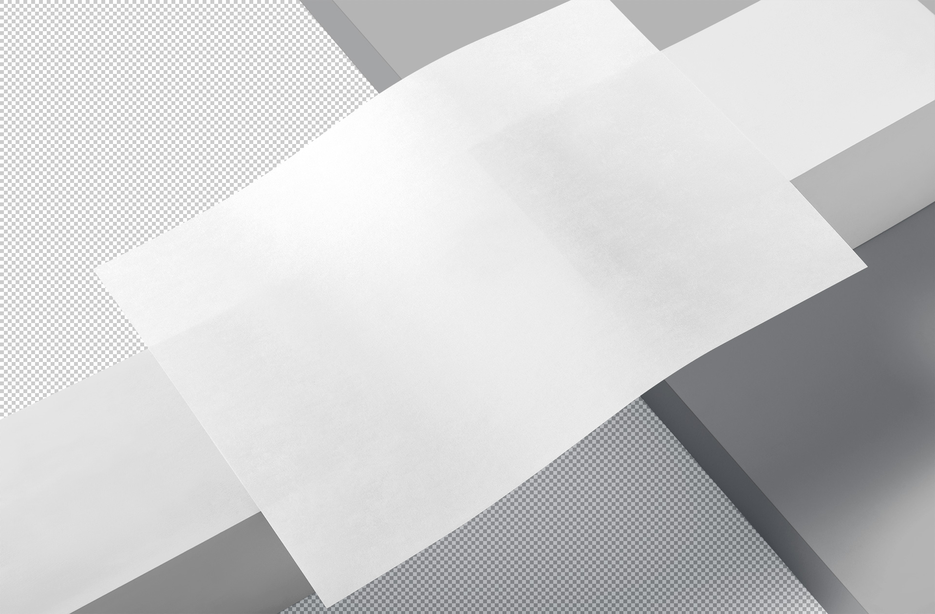 A4 document mockup