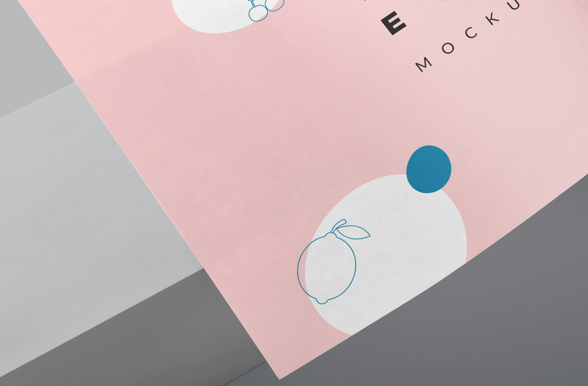 A4 document mockup