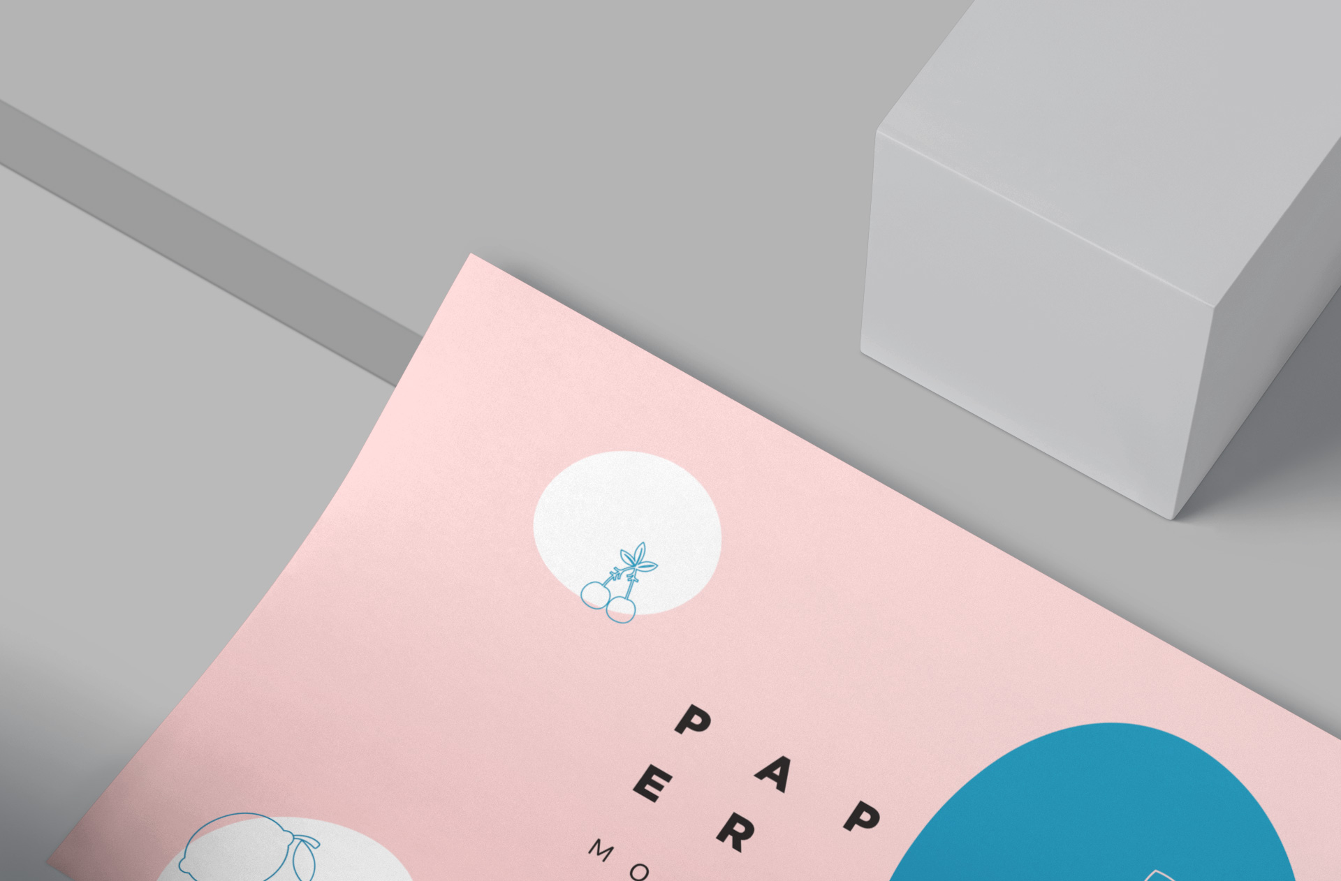 A4 flyer mockup