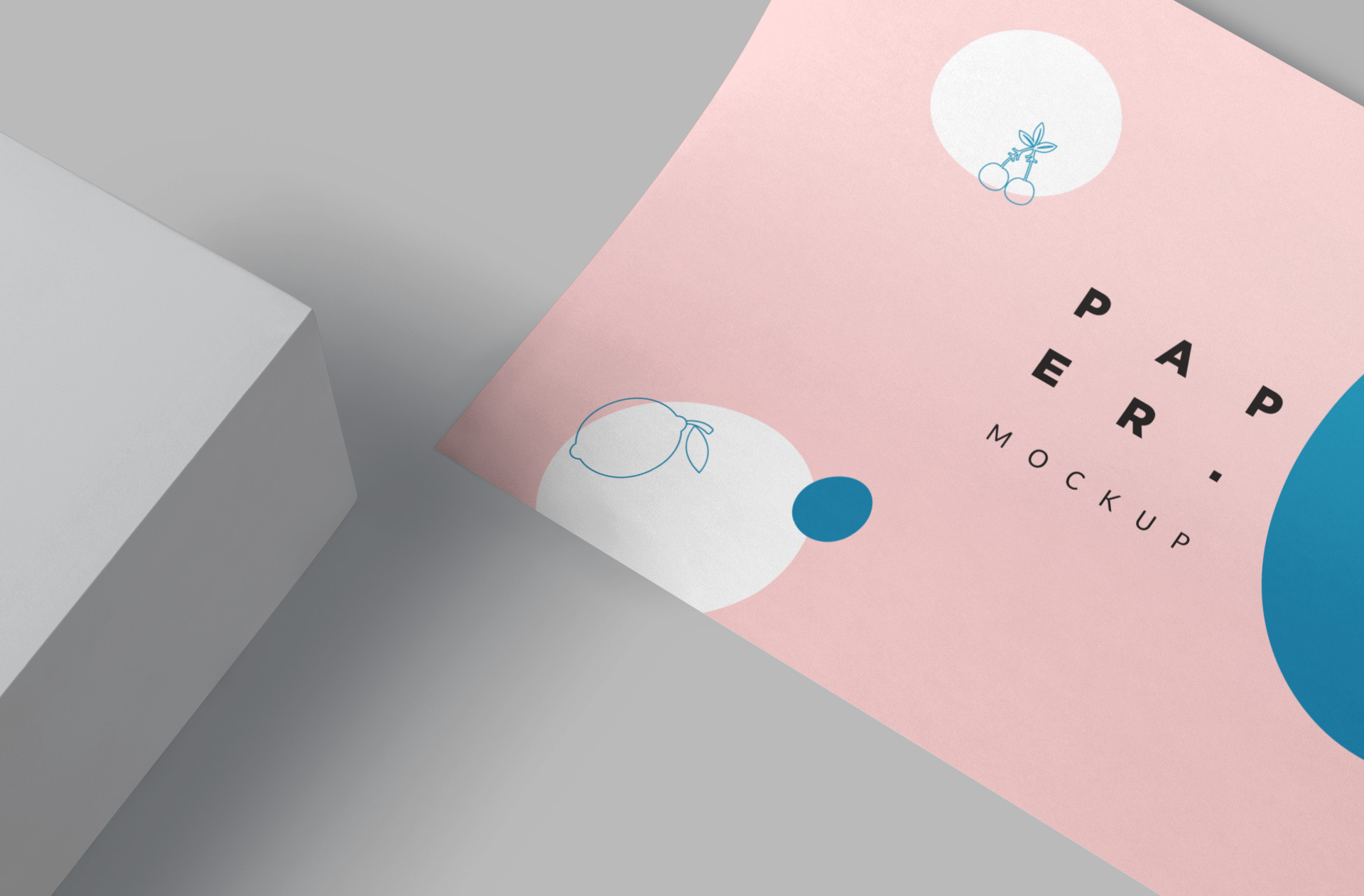 A4 flyer mockup