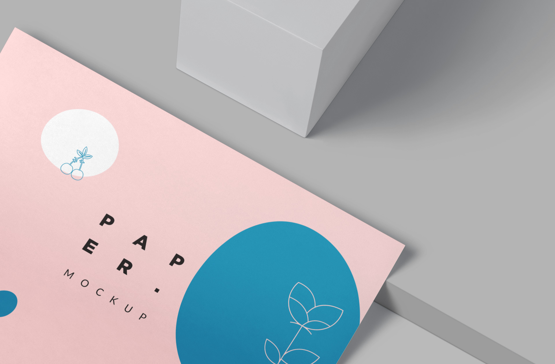 A4 flyer mockup