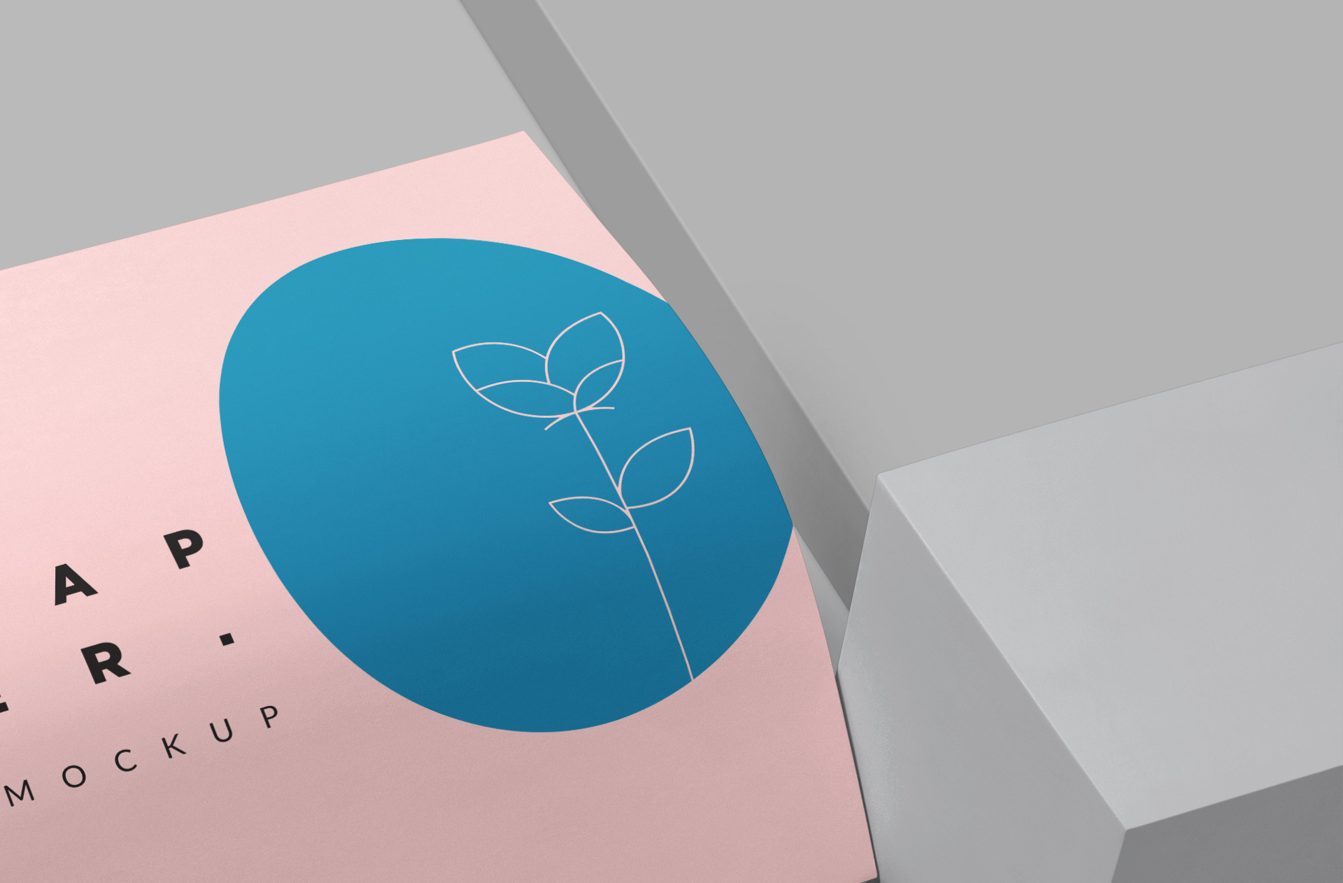 a4 sheet mockup