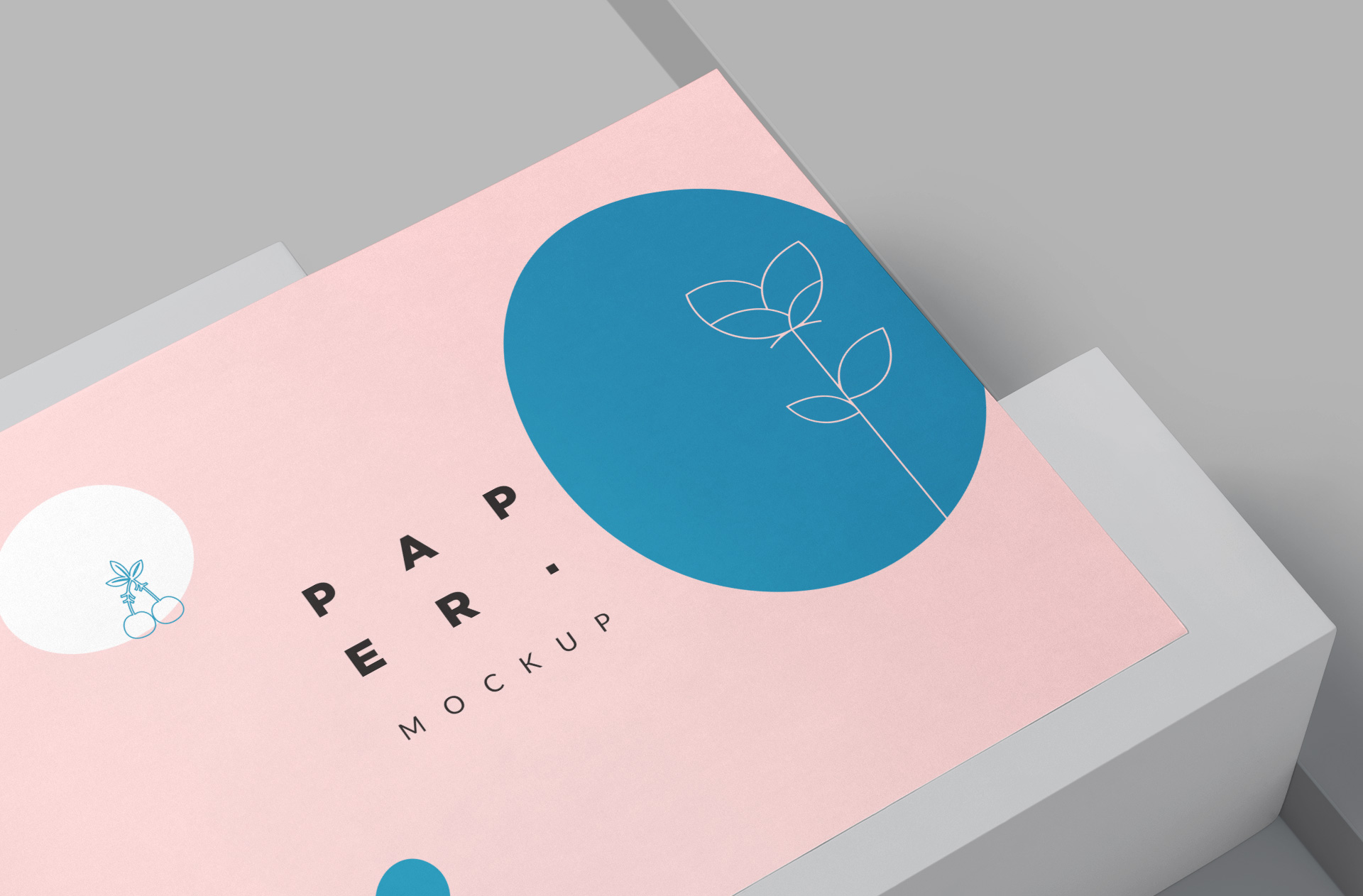 A4 document mockup