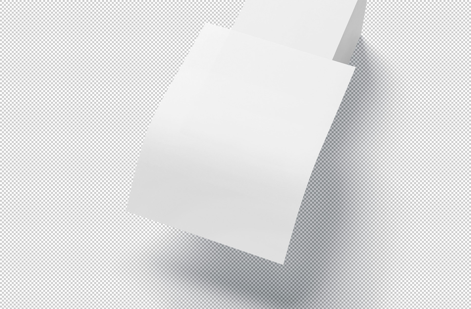A4 paper mockup