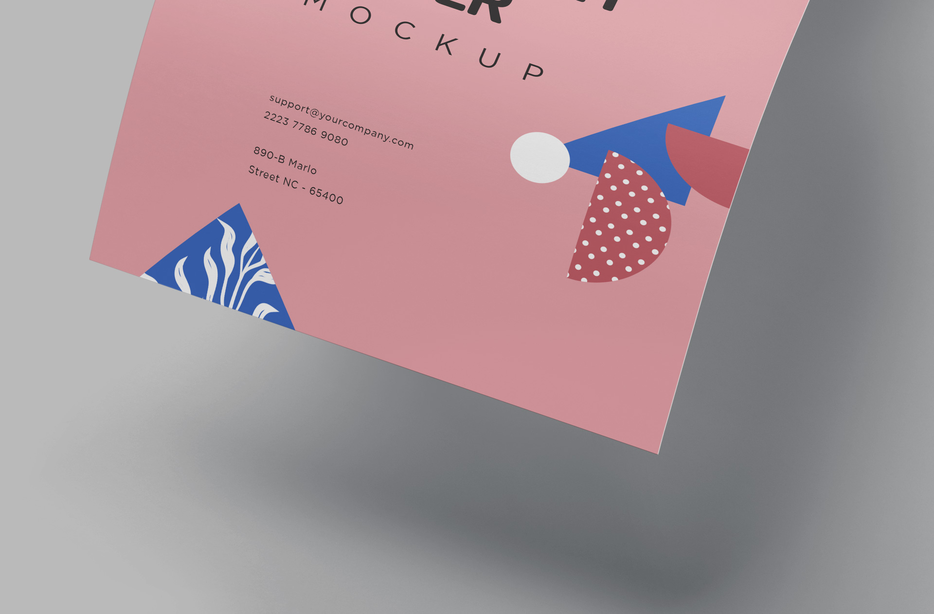 A4 paper mockup