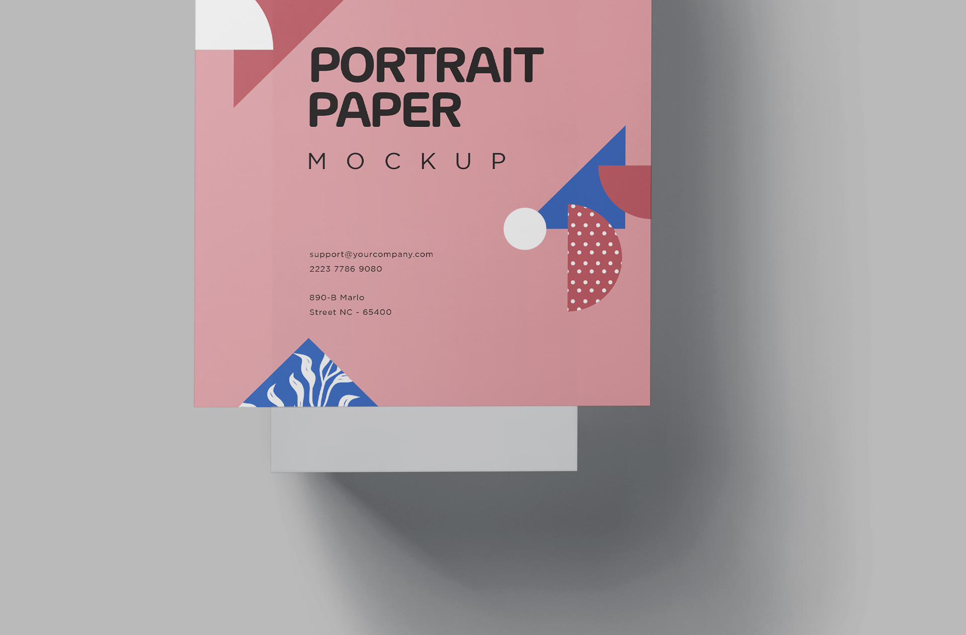 A4 flyer template