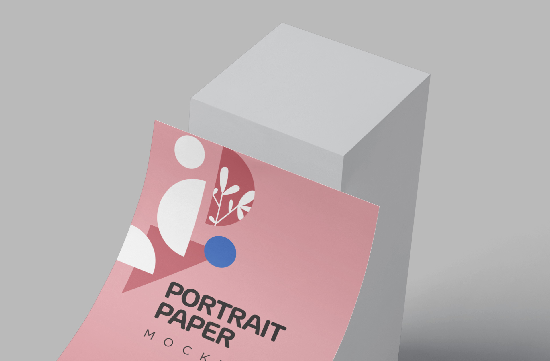 A4 letterhead mockup