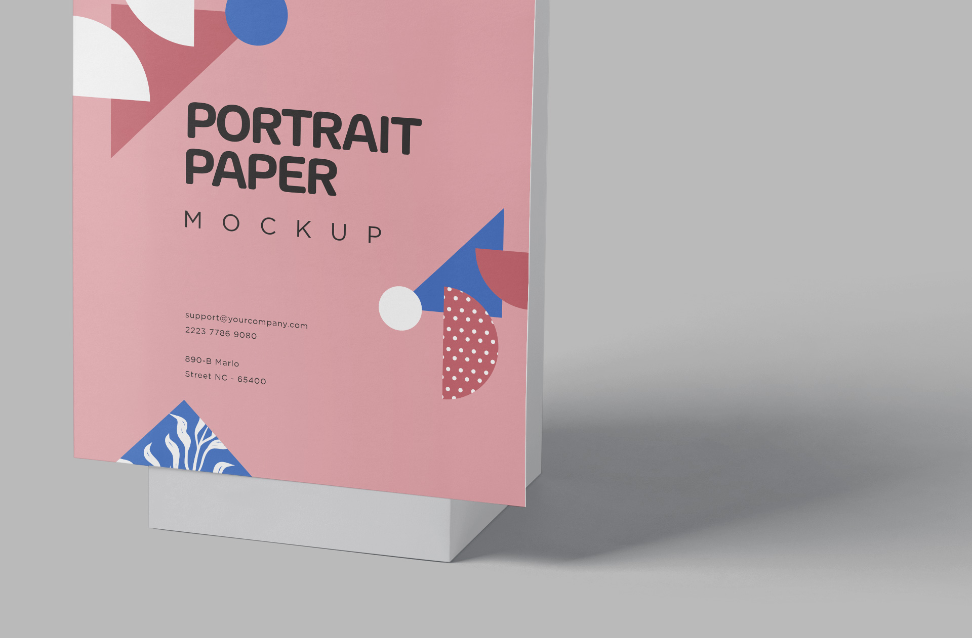 A4 paper template