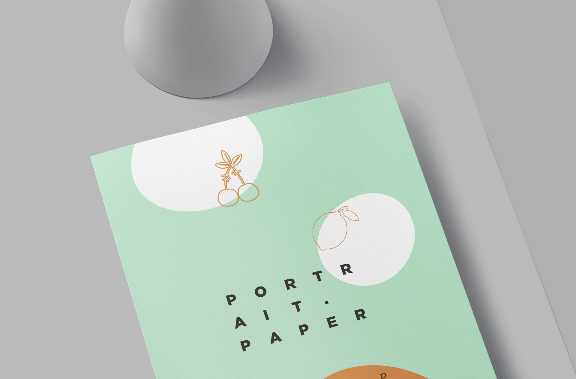 A4 letterhead mockup