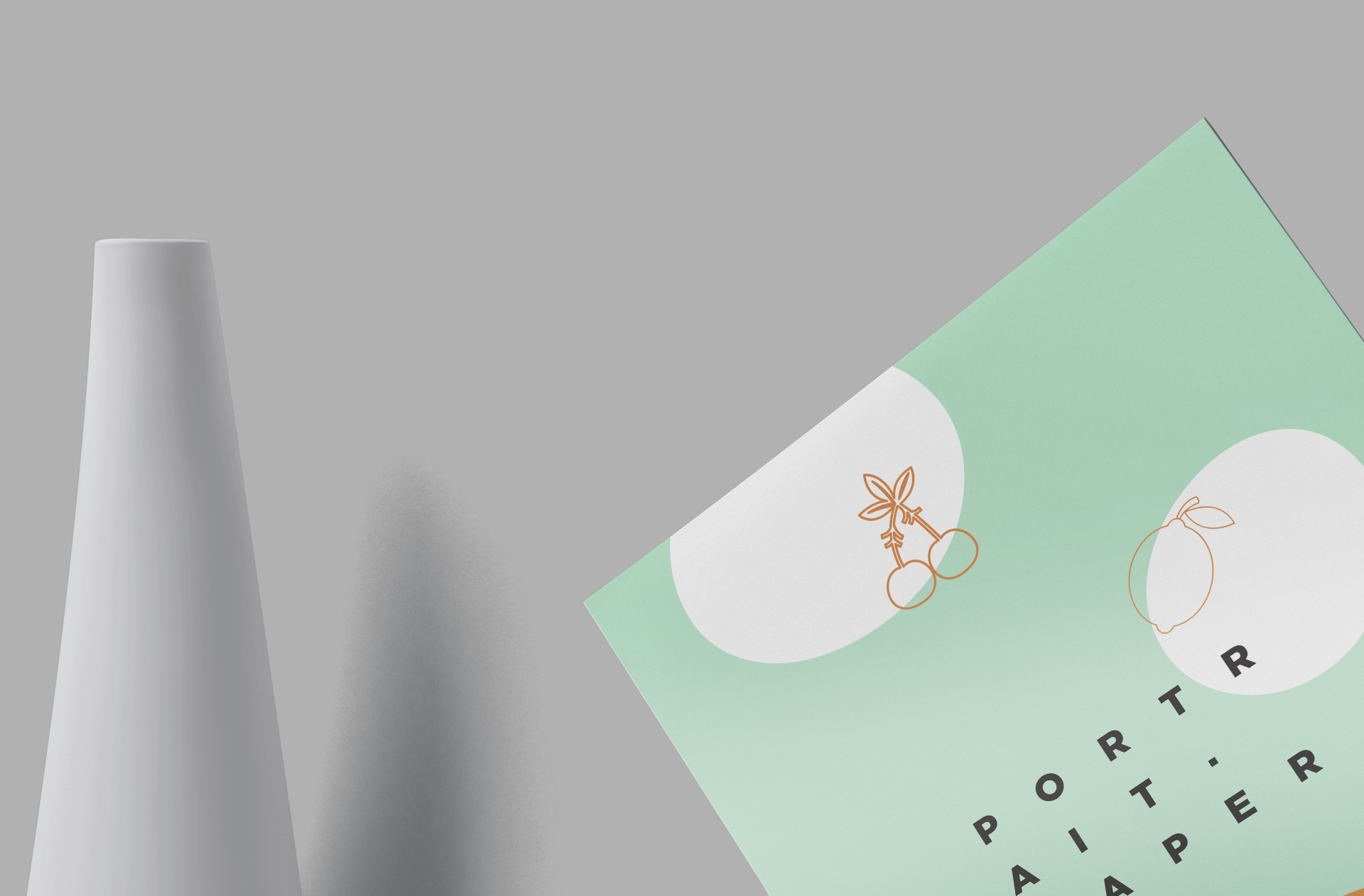 A4 flyer mockup