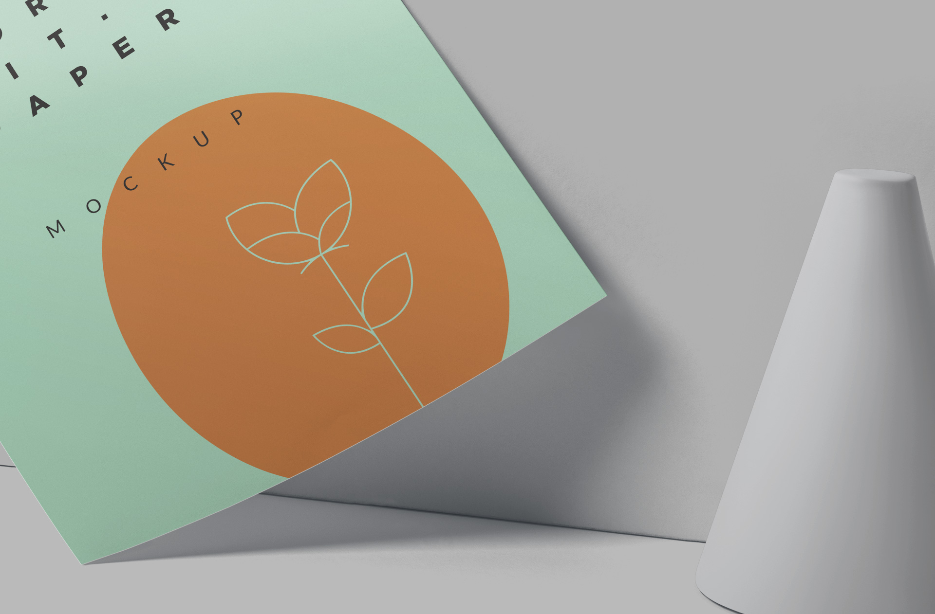 A4 flyer mockup