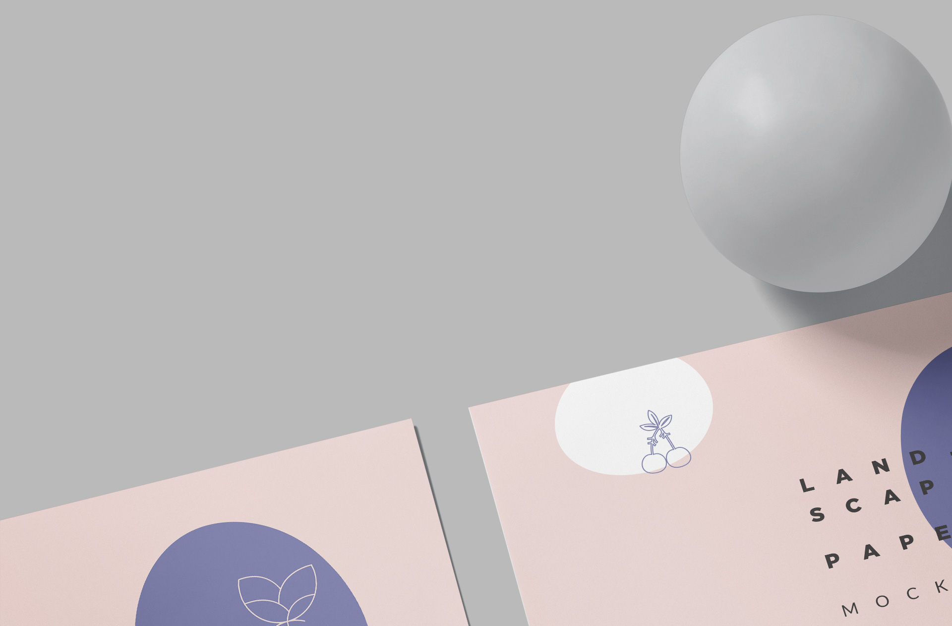 A4 flyer mockup