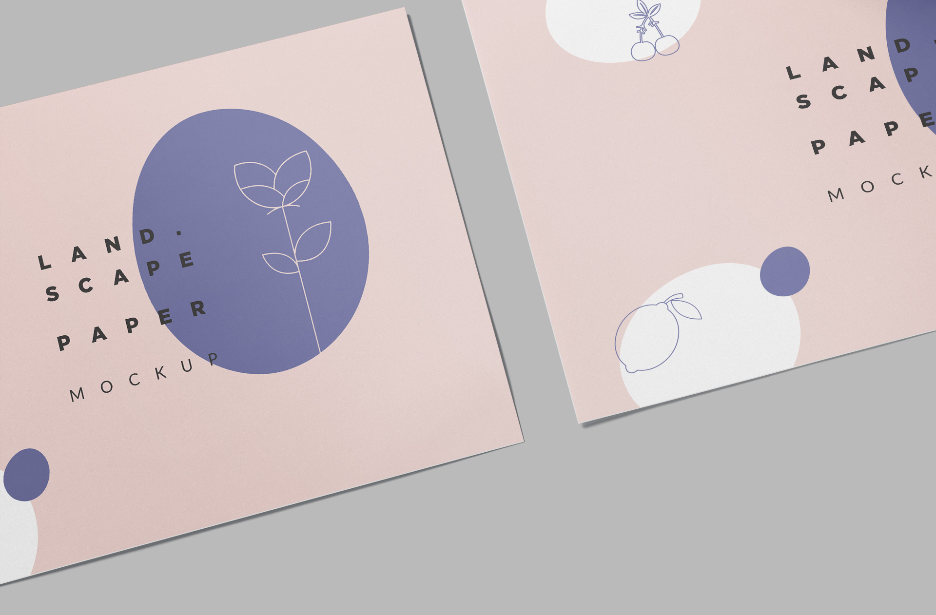 A4 flyer mockup