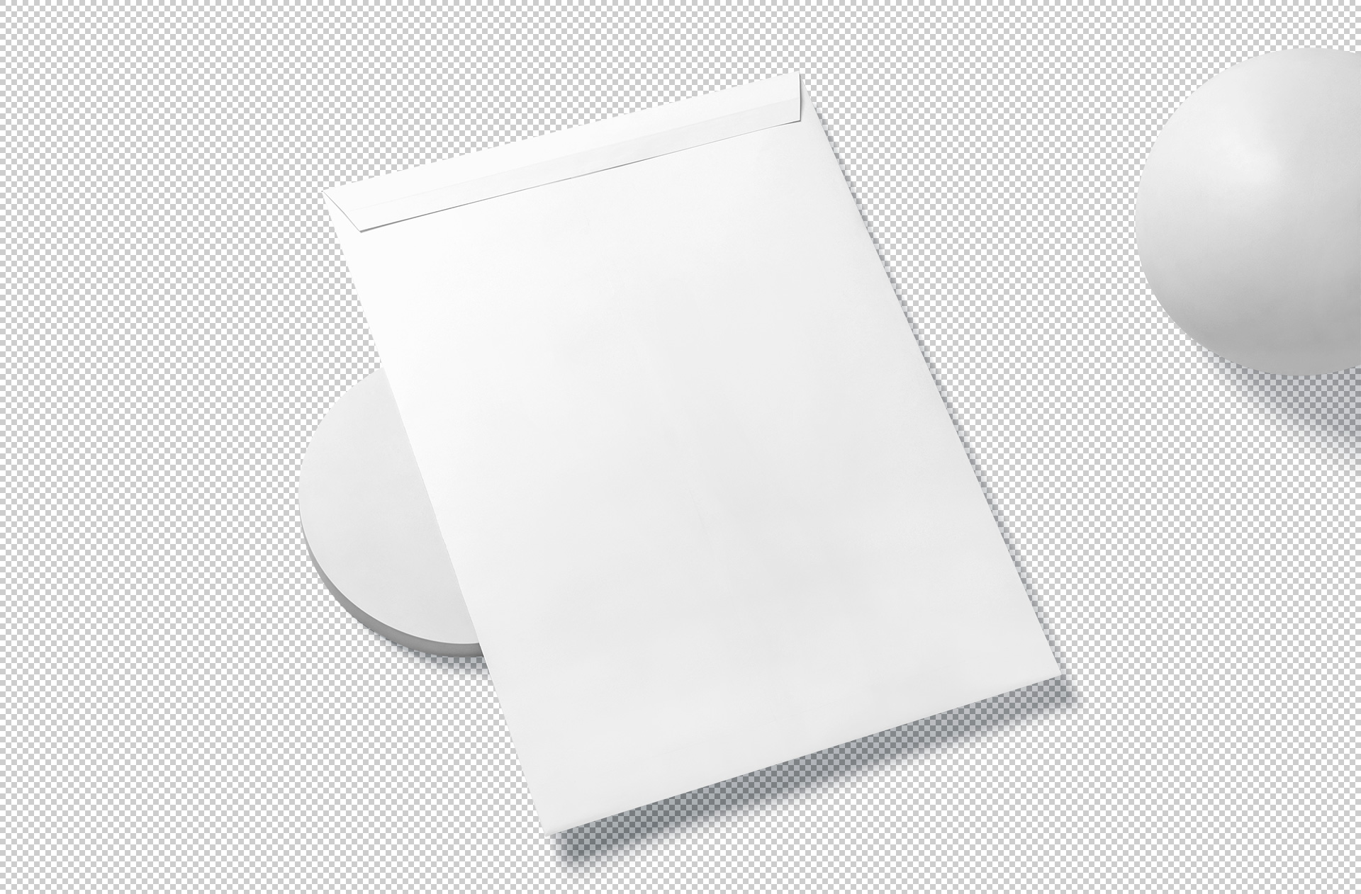 customizable business envelope mockup