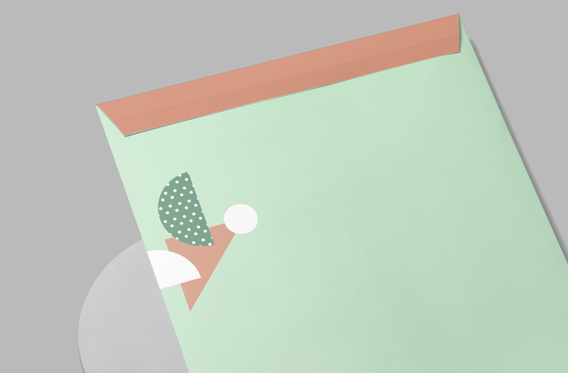 customizable business envelope mockup