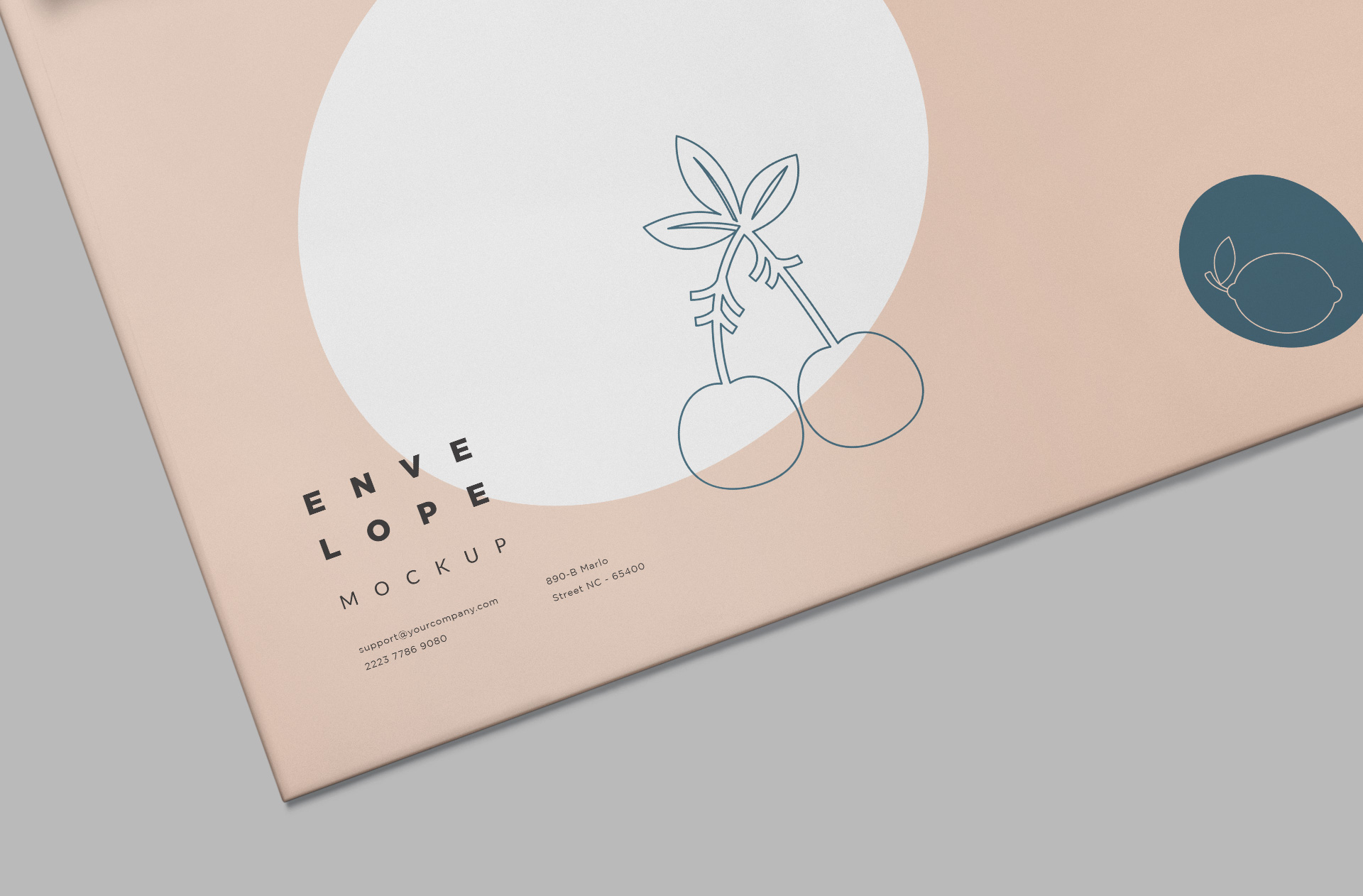 a4 envelope branding
