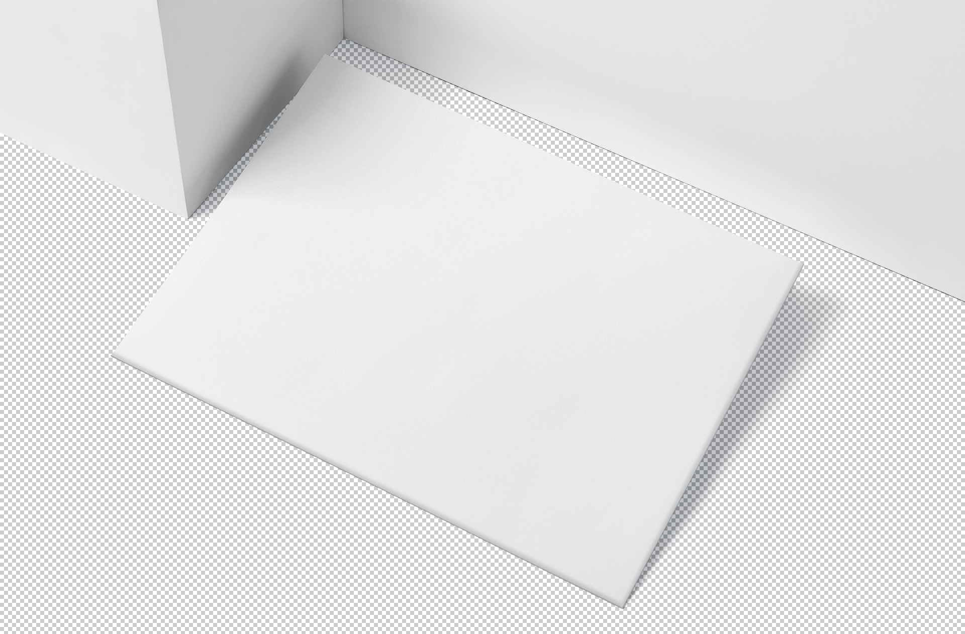 a4 business envelope mockup