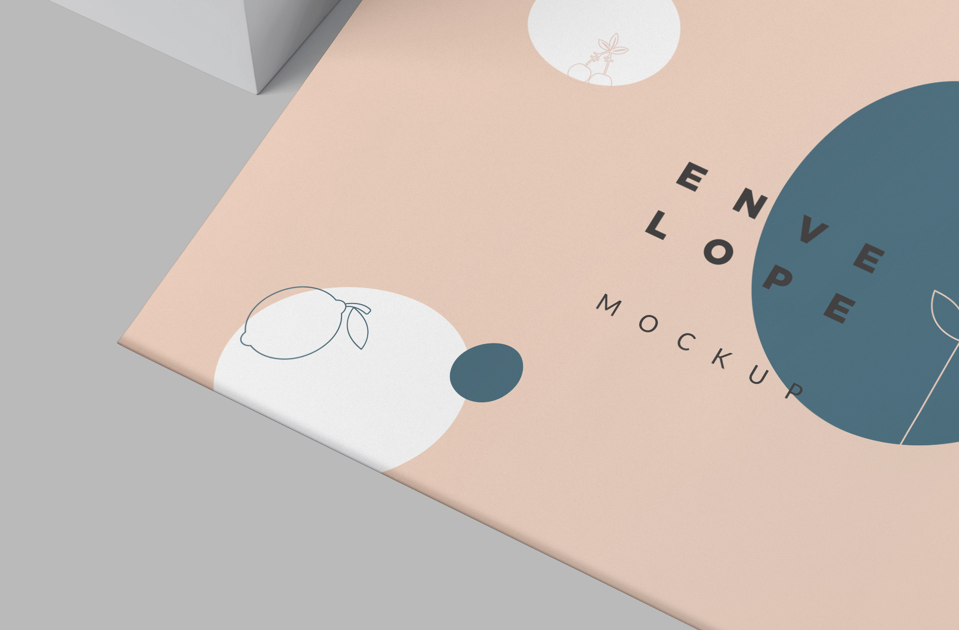 a4 business envelope mockup