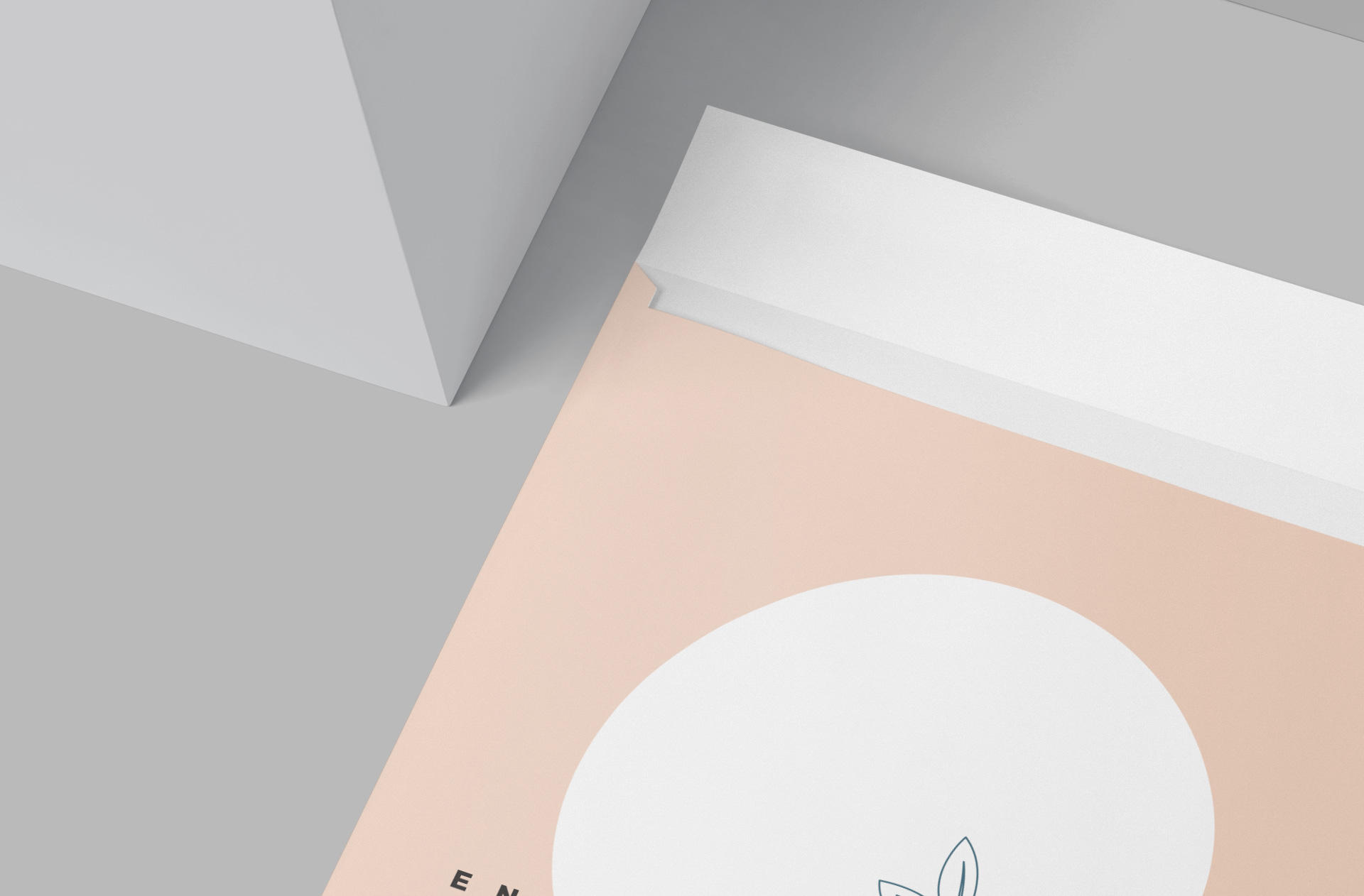 customizable business envelope mockup