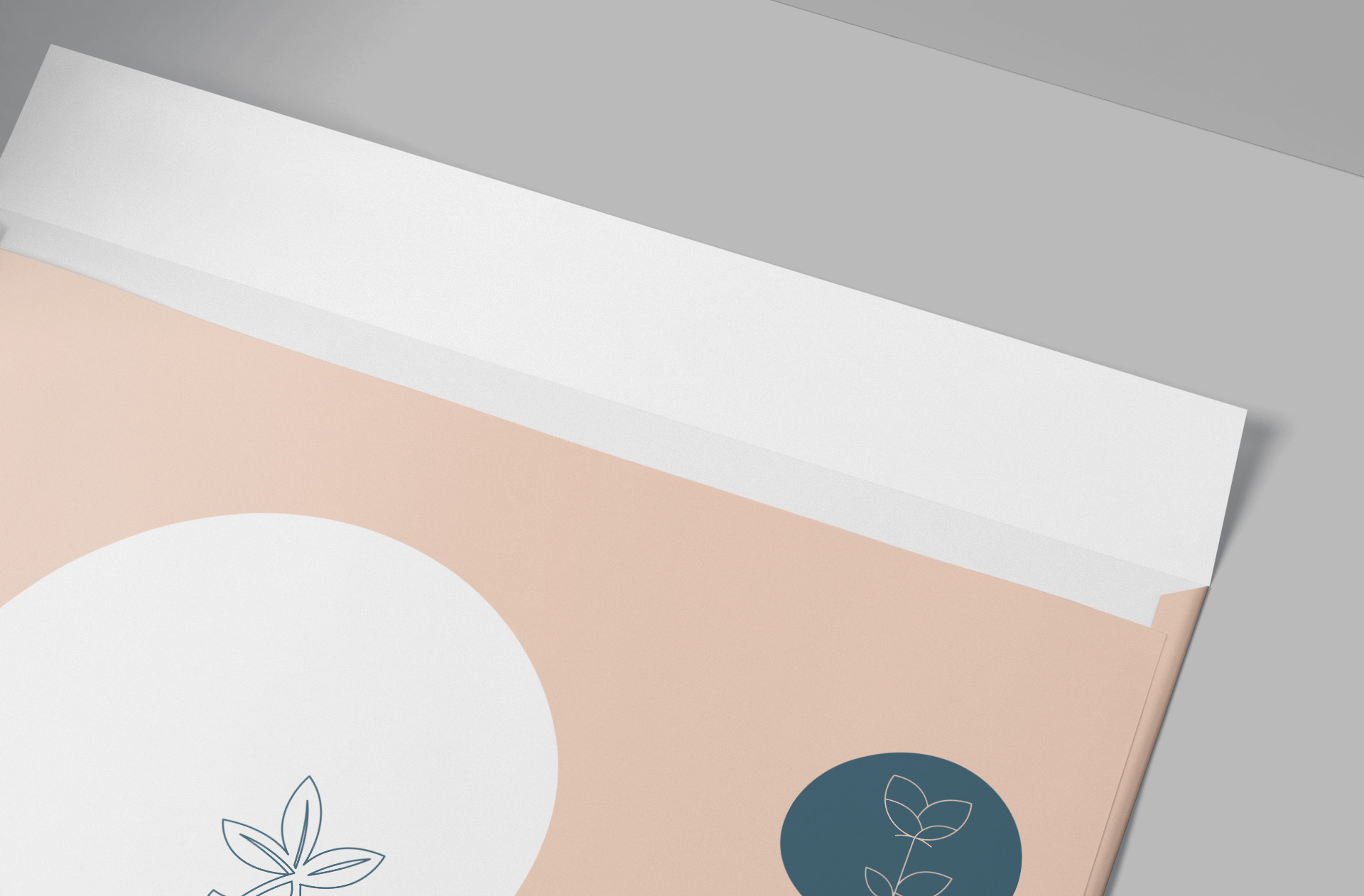 customizable business envelope mockup