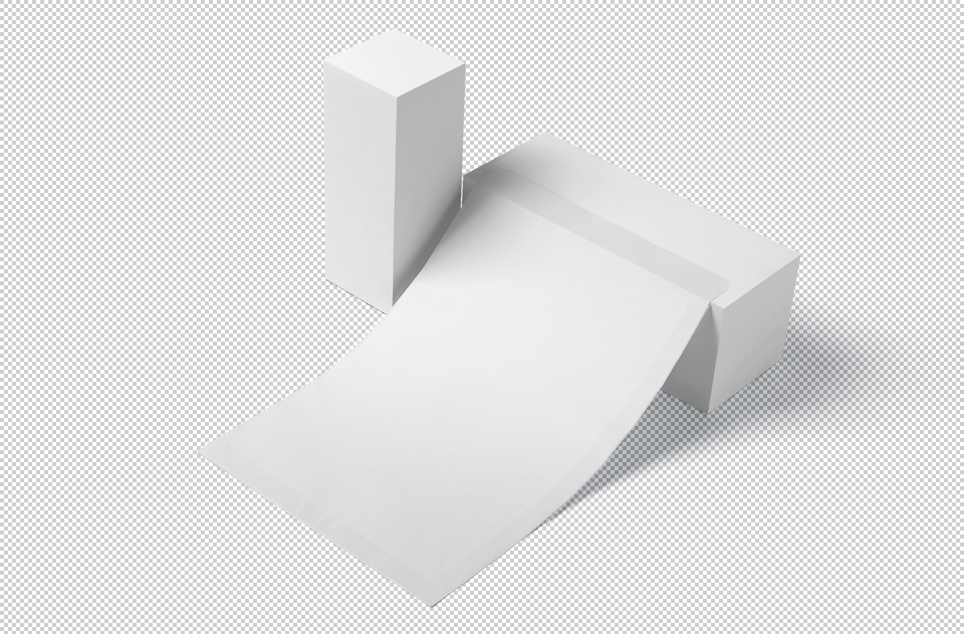 C4 envelope mockup