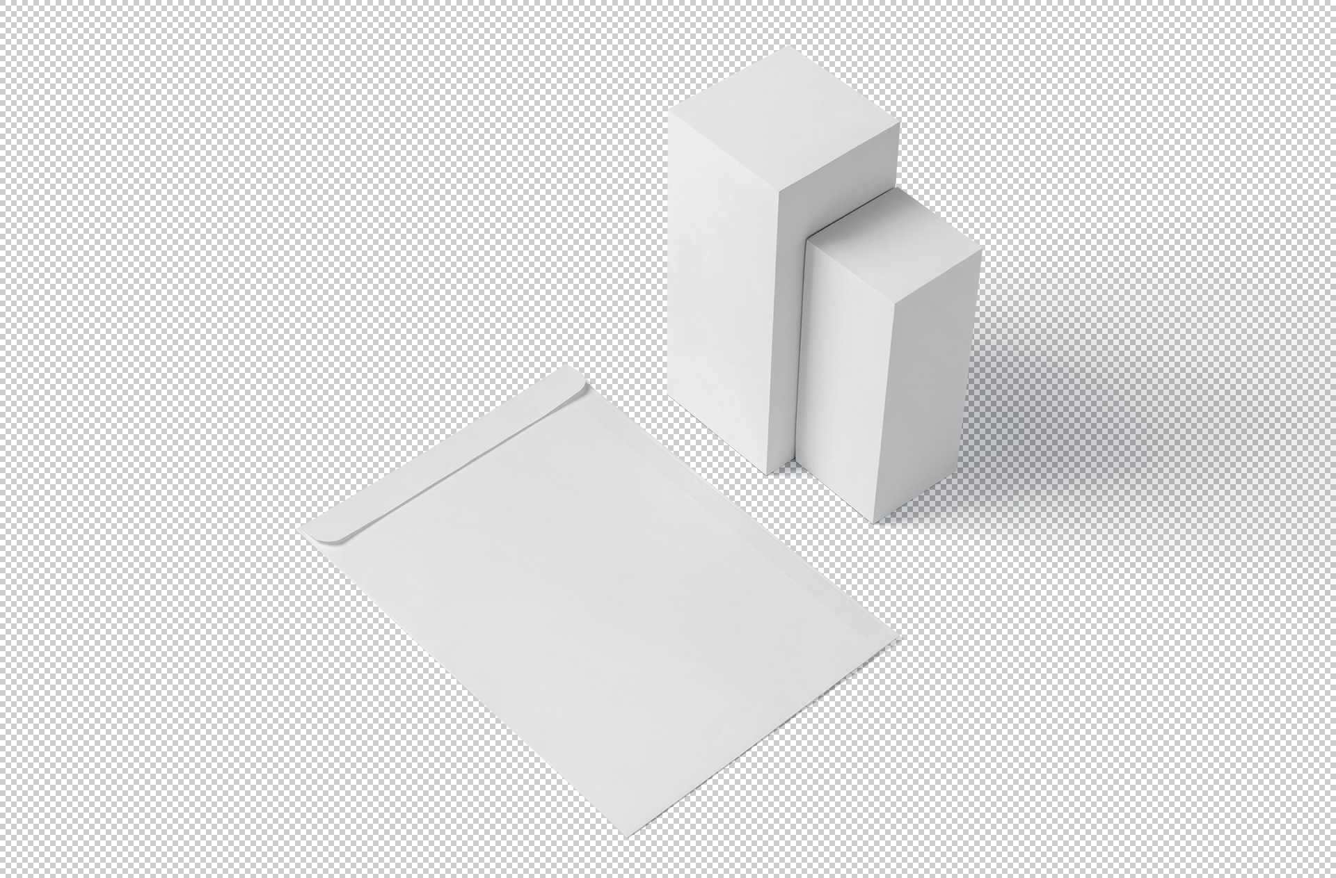C4 mailing envelope mockup