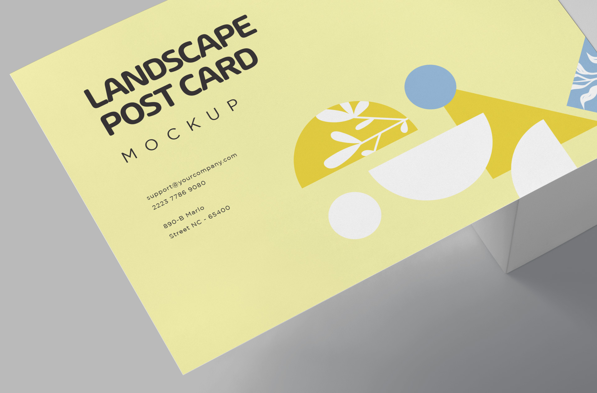 branding postcard