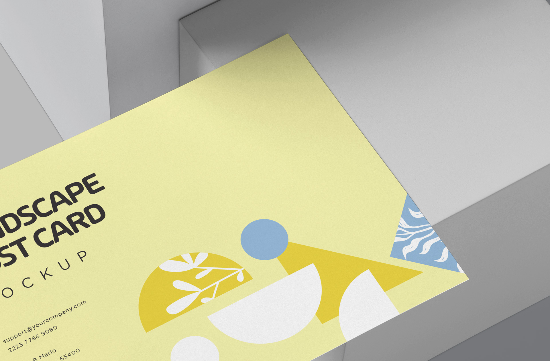 branding postcard