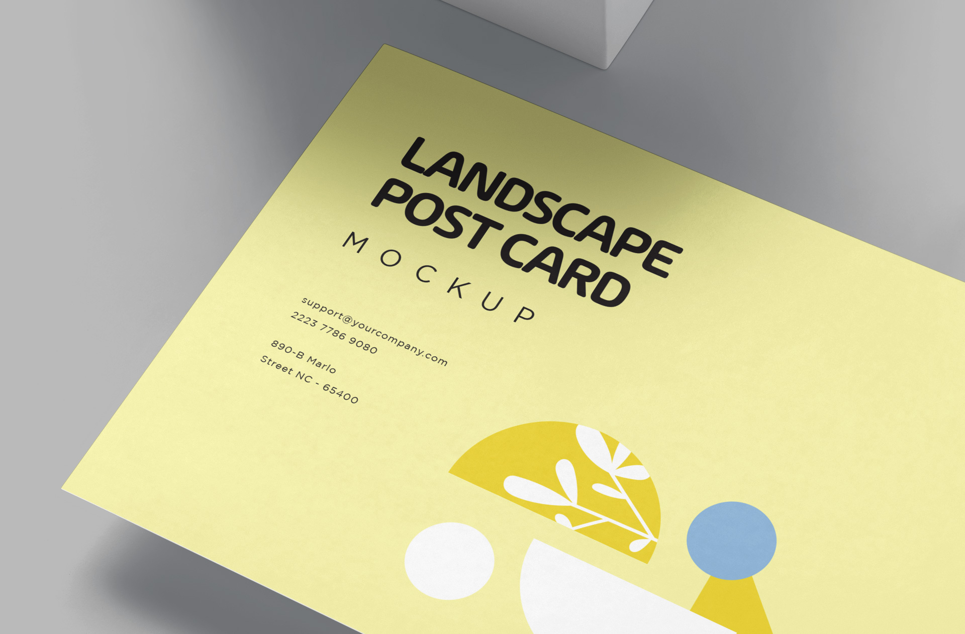 branding postcard