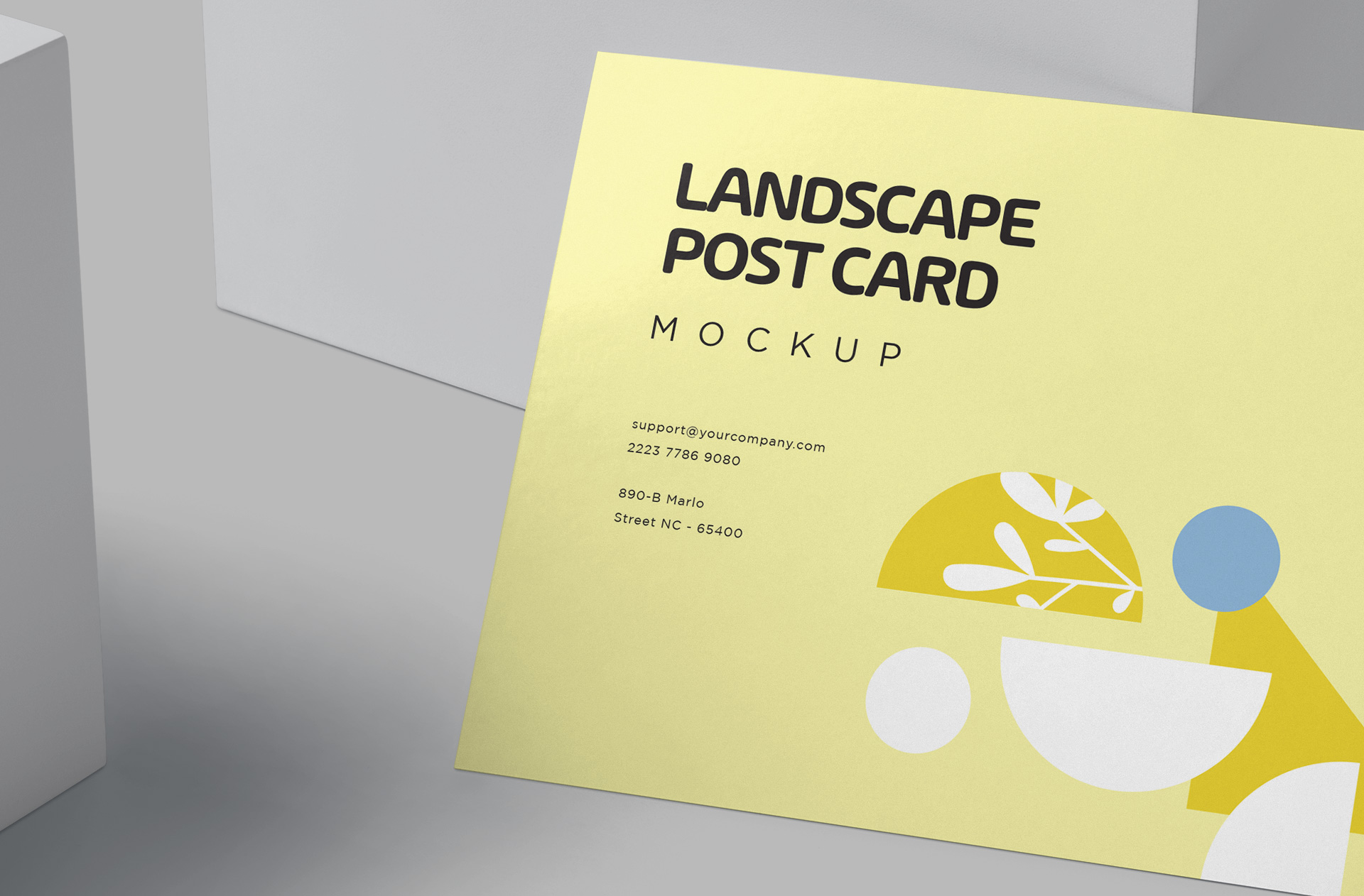 branding postcard