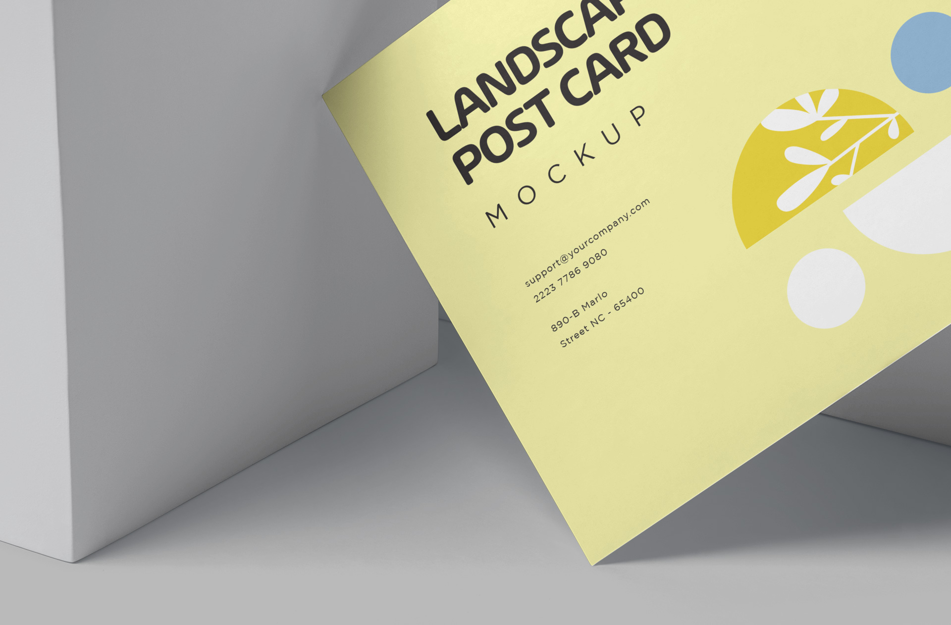 branding postcard