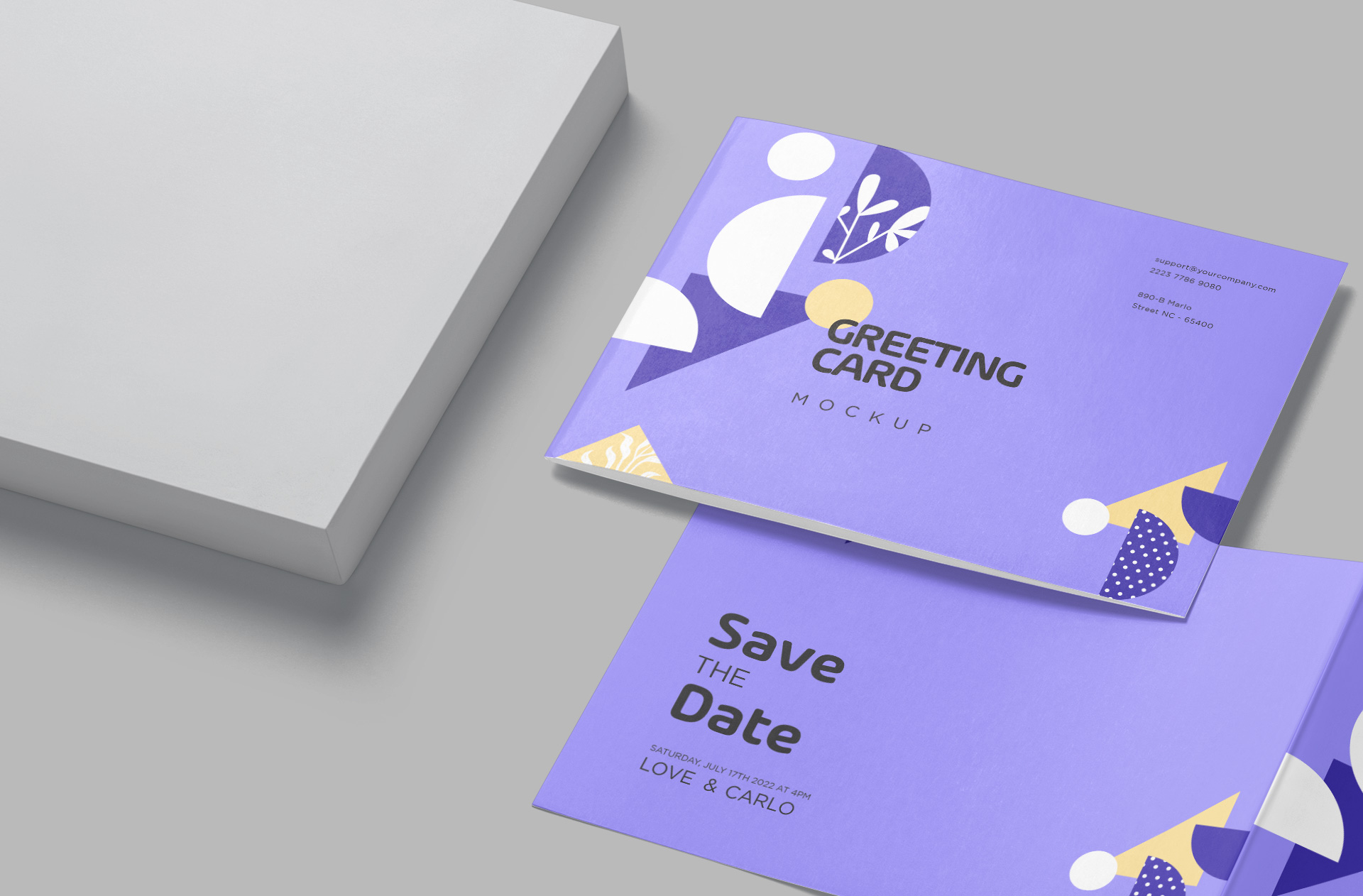 A5 greeting card
