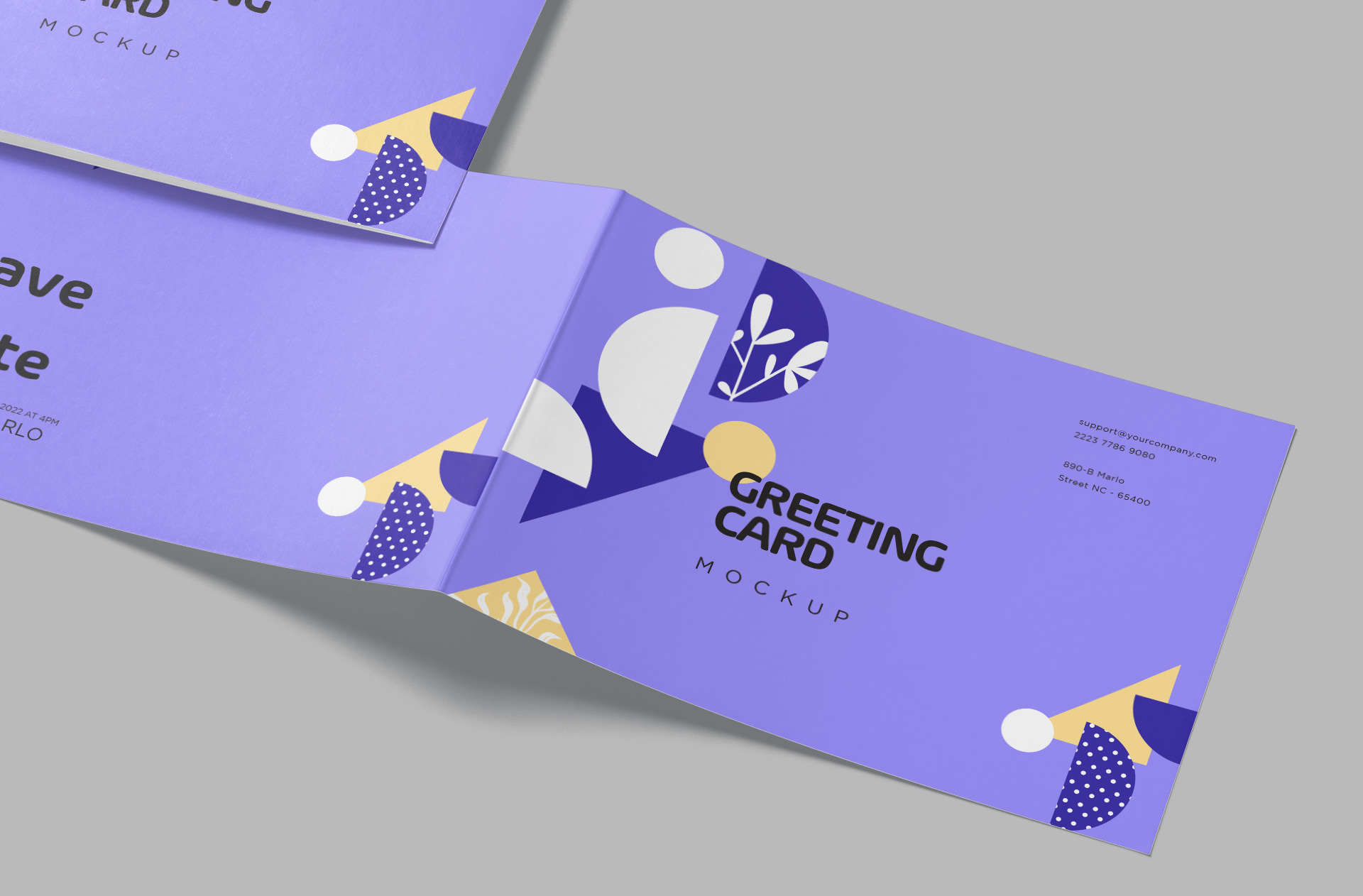 A5 greeting card