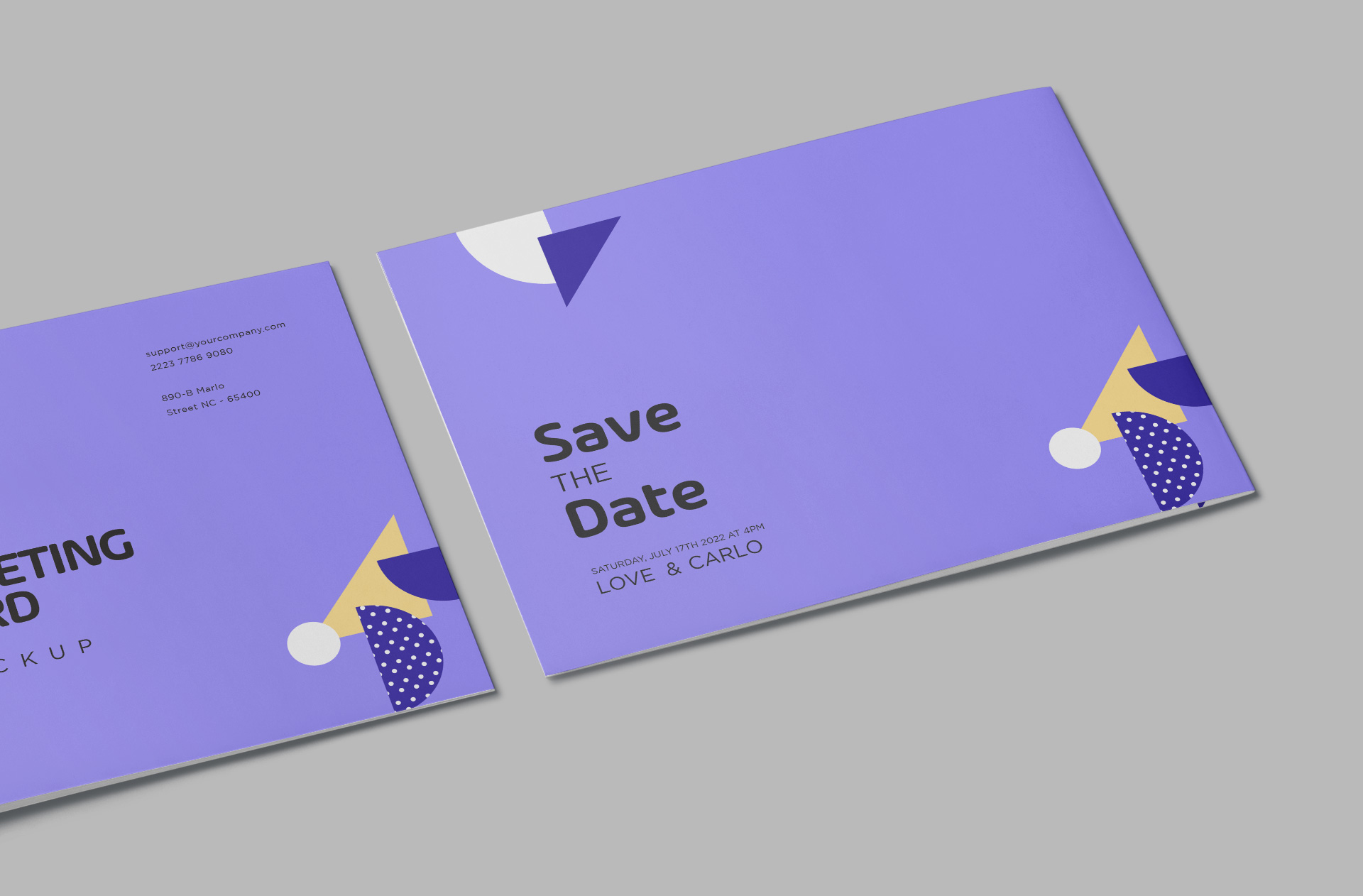 editable greeting card