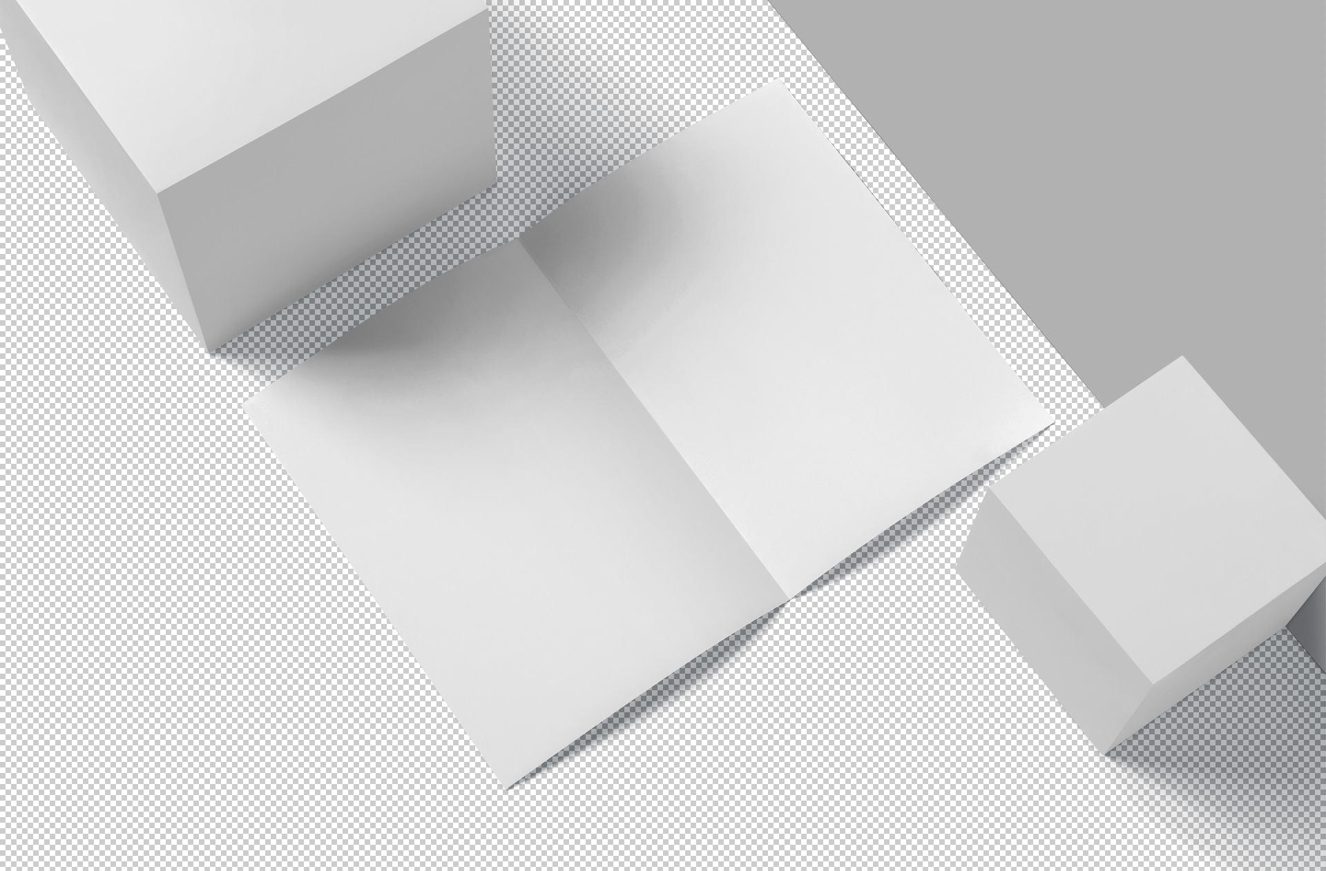 advertising material mockup