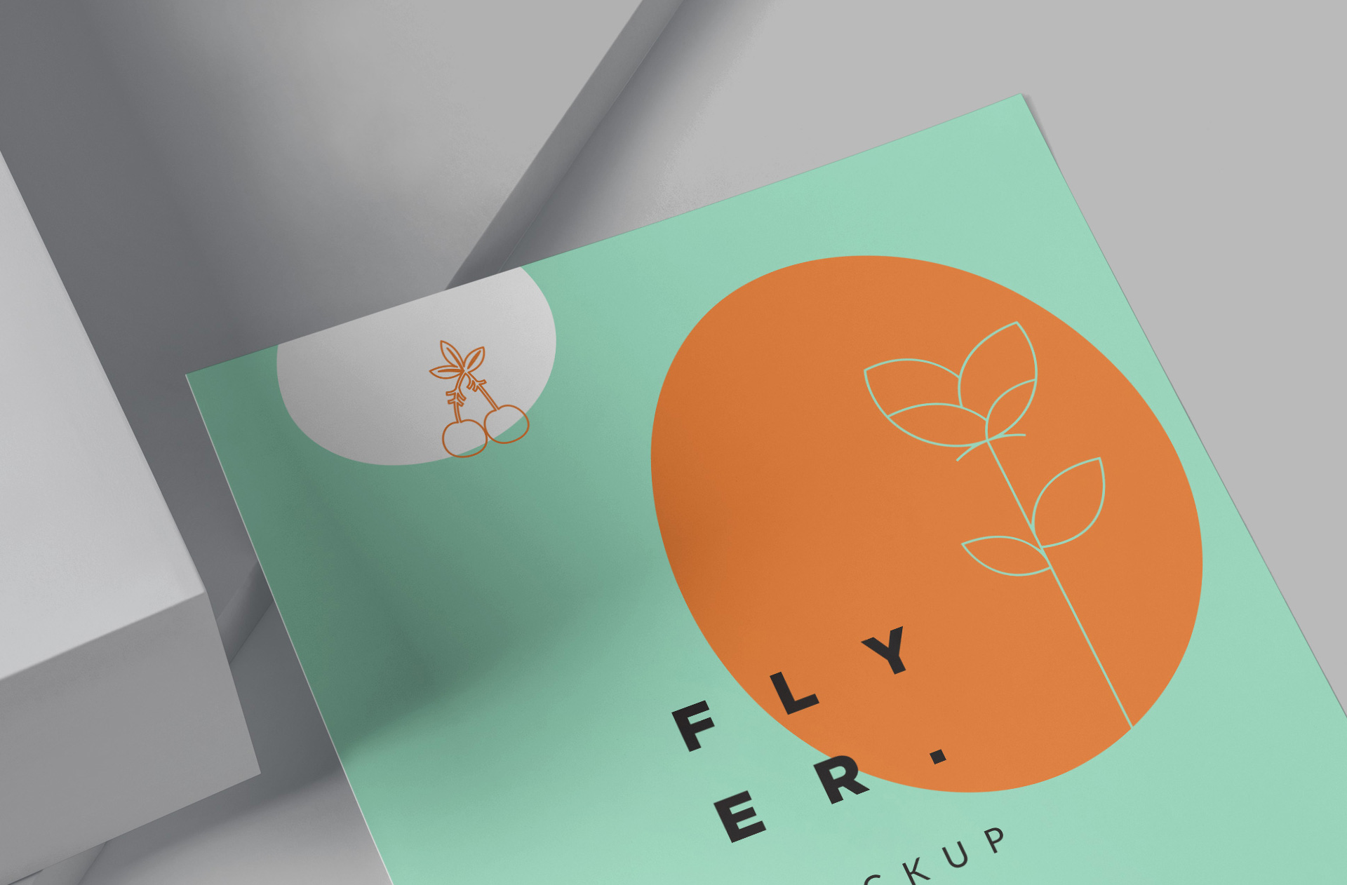 A4 flyer mockup