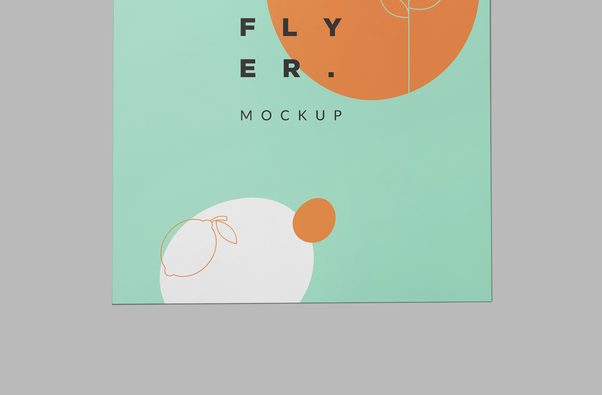 A4 business flyer