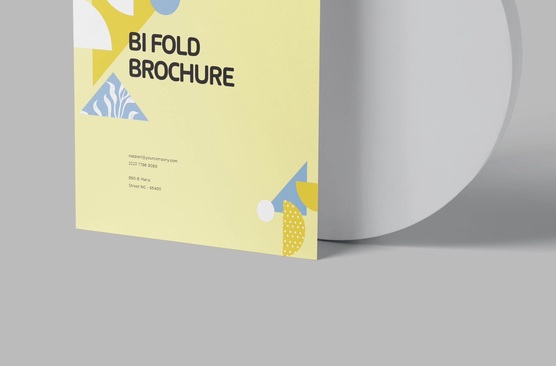 A4 bi-fold brochure