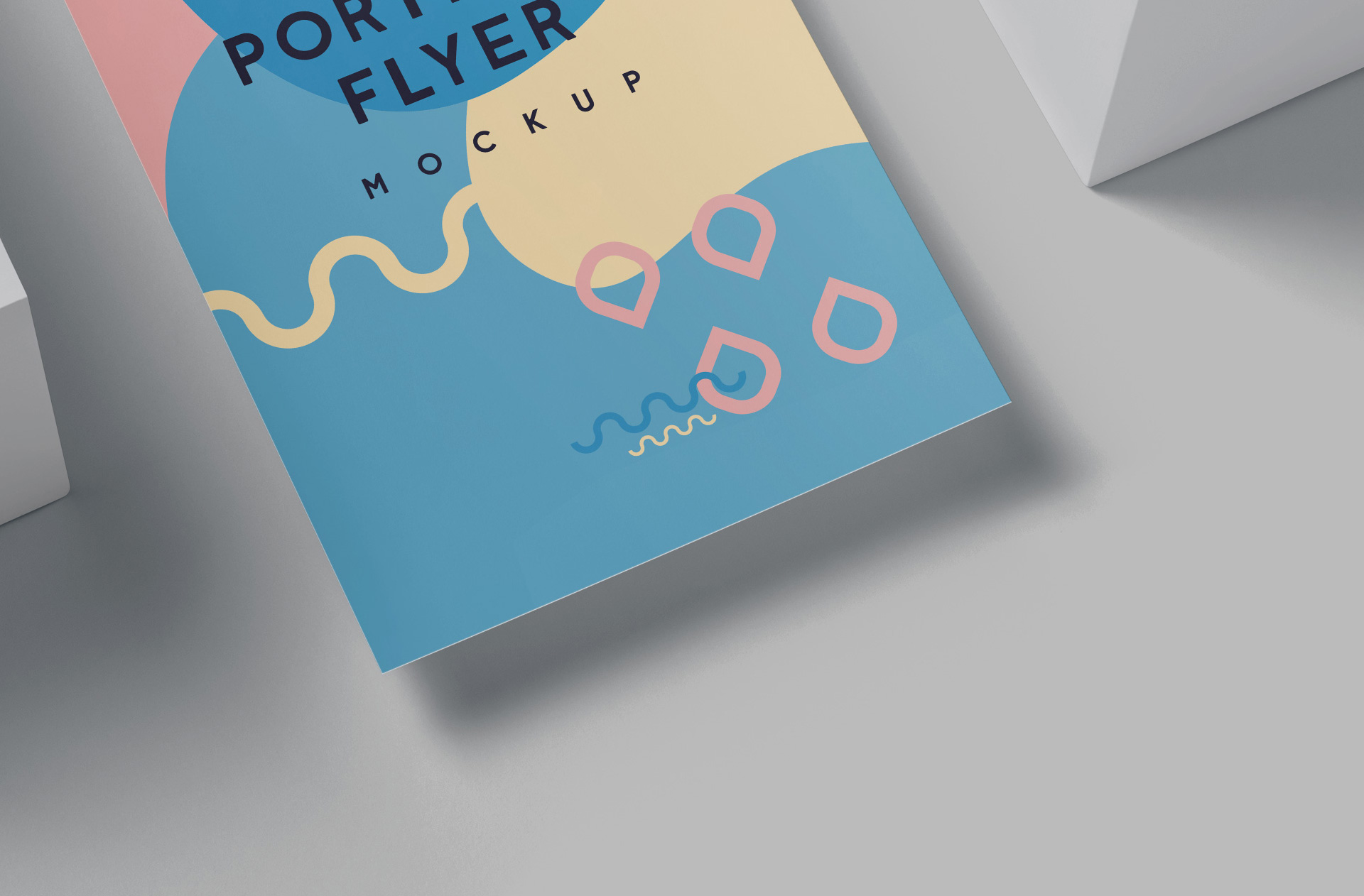 A4 flyer mockup