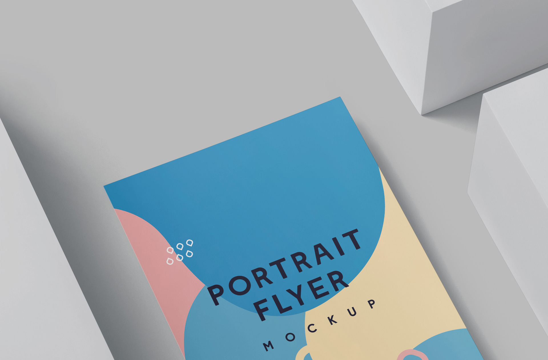 A4 flyer mockup