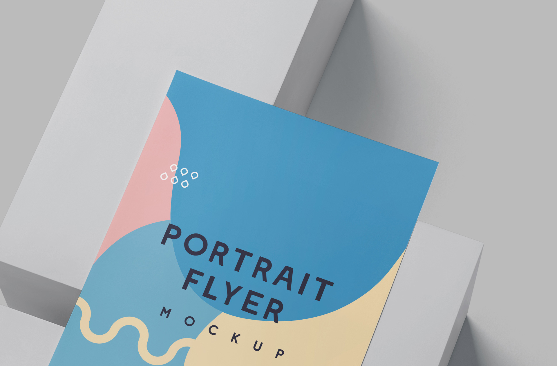 advertising material template